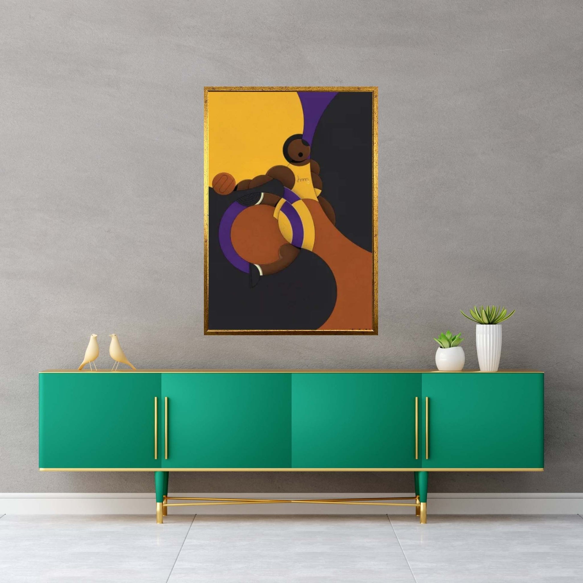 Kobe Canvas Wall Art - Y Canvas