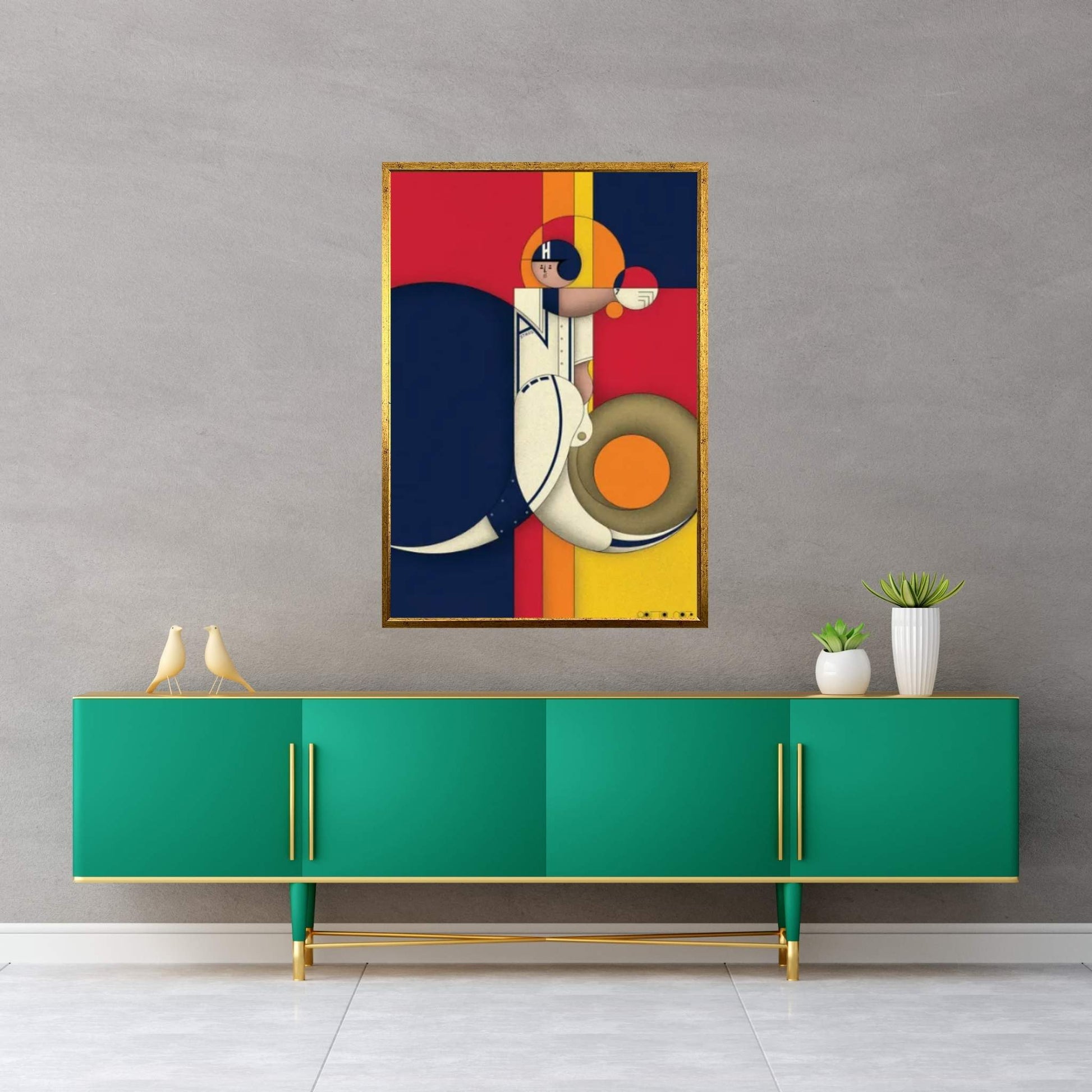 Biggio Canvas Wall Art - Y Canvas