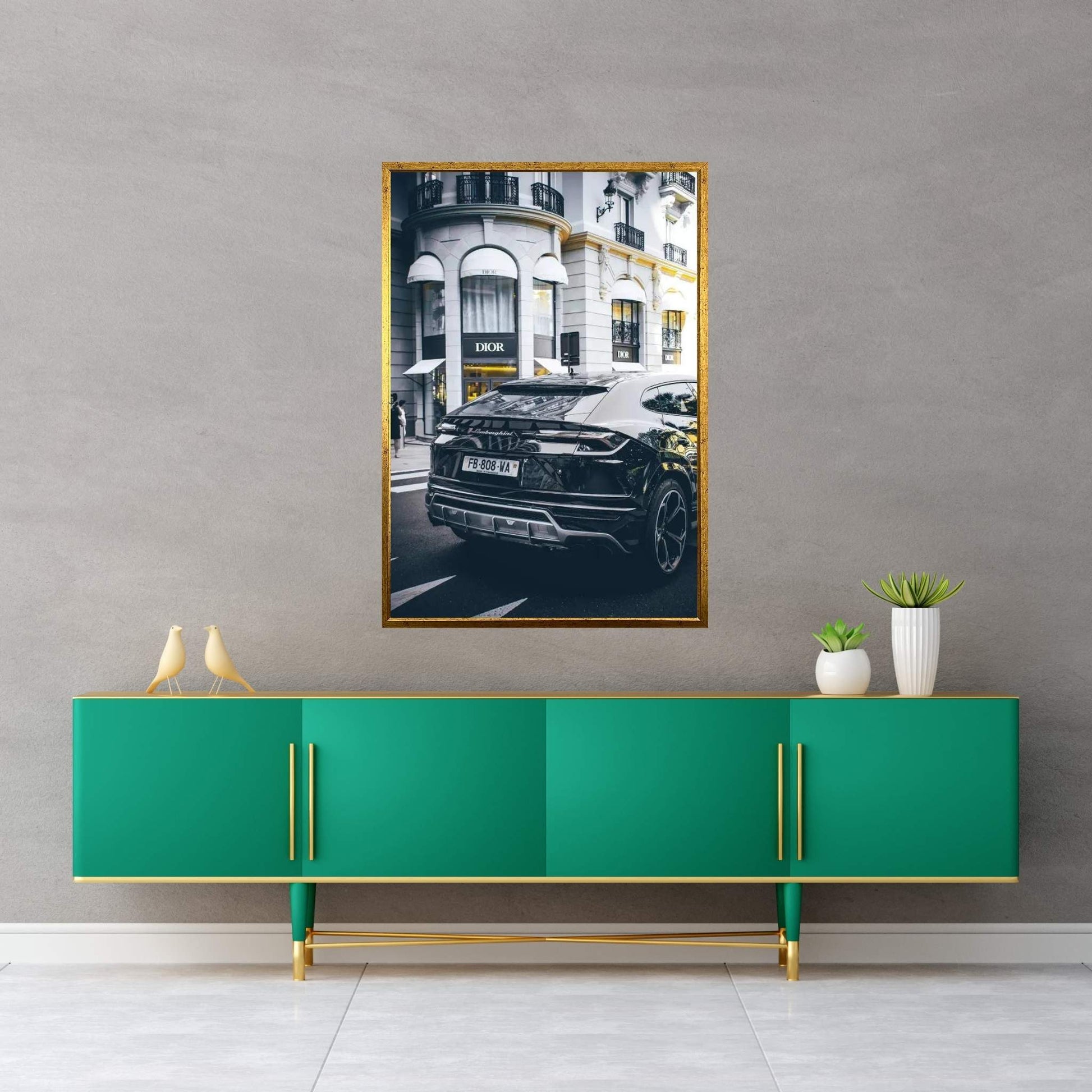 Dior III Canvas Wall Art - Y Canvas