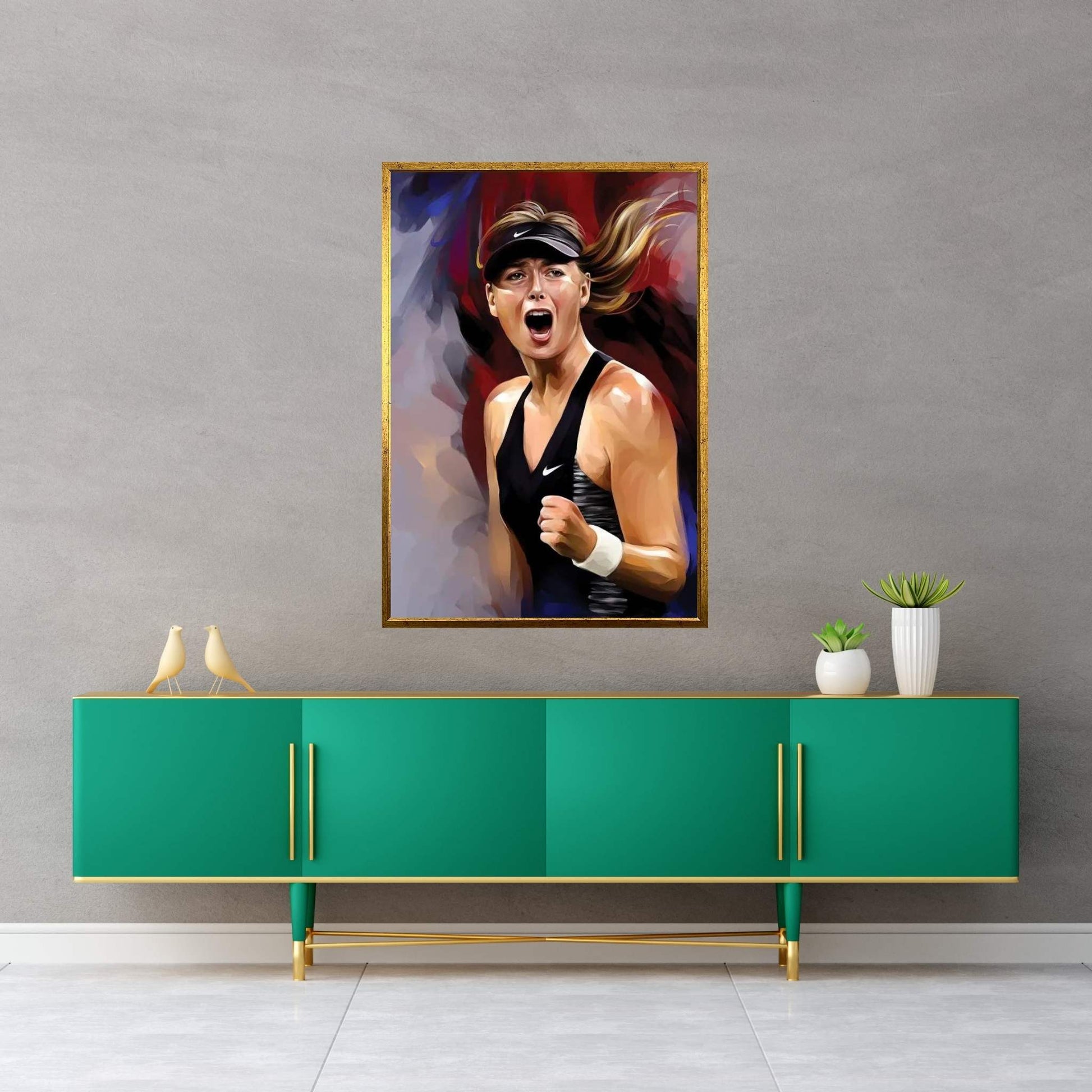 Maria Canvas Wall Art - Y Canvas