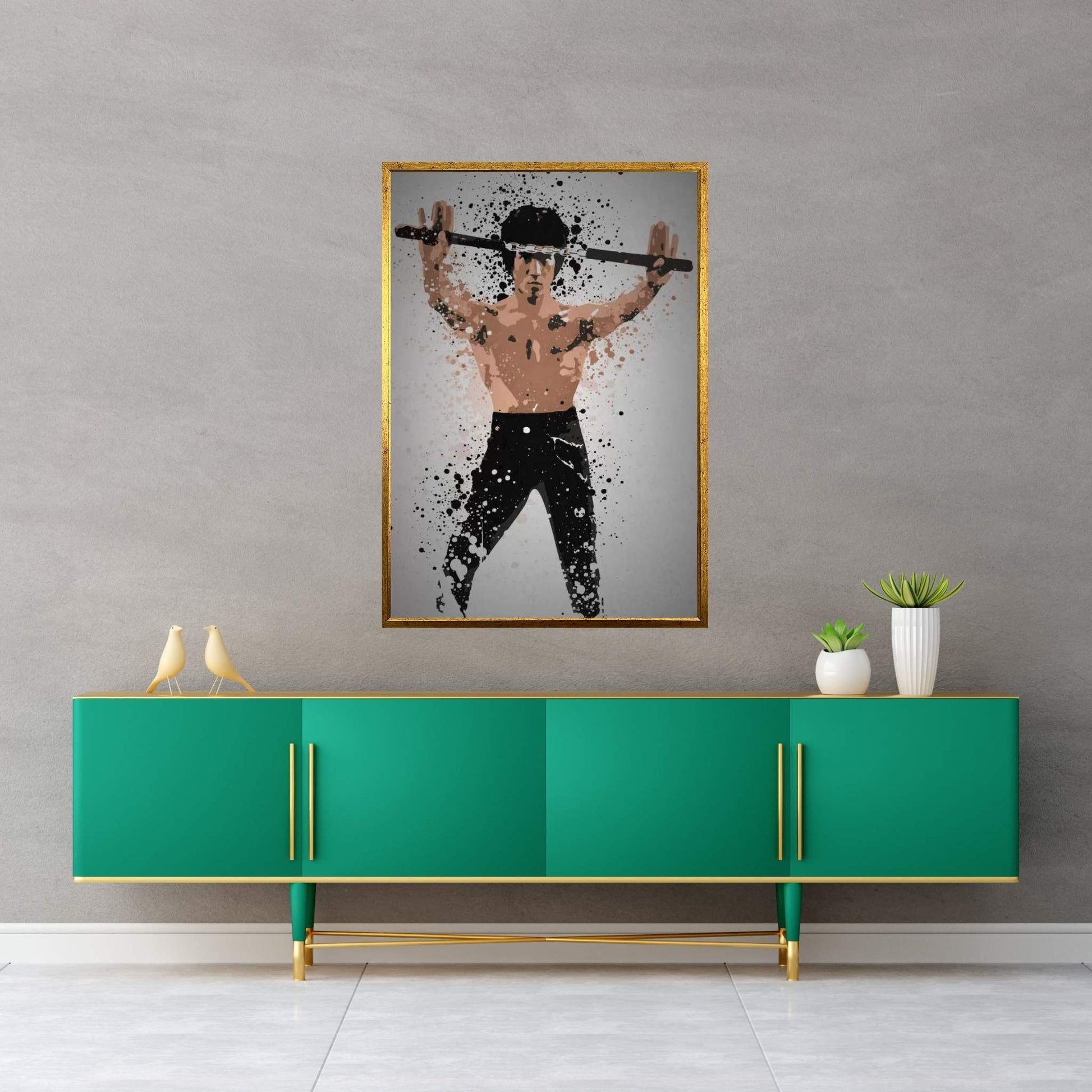 Enter The Dragon Canvas Wall Art - Y Canvas