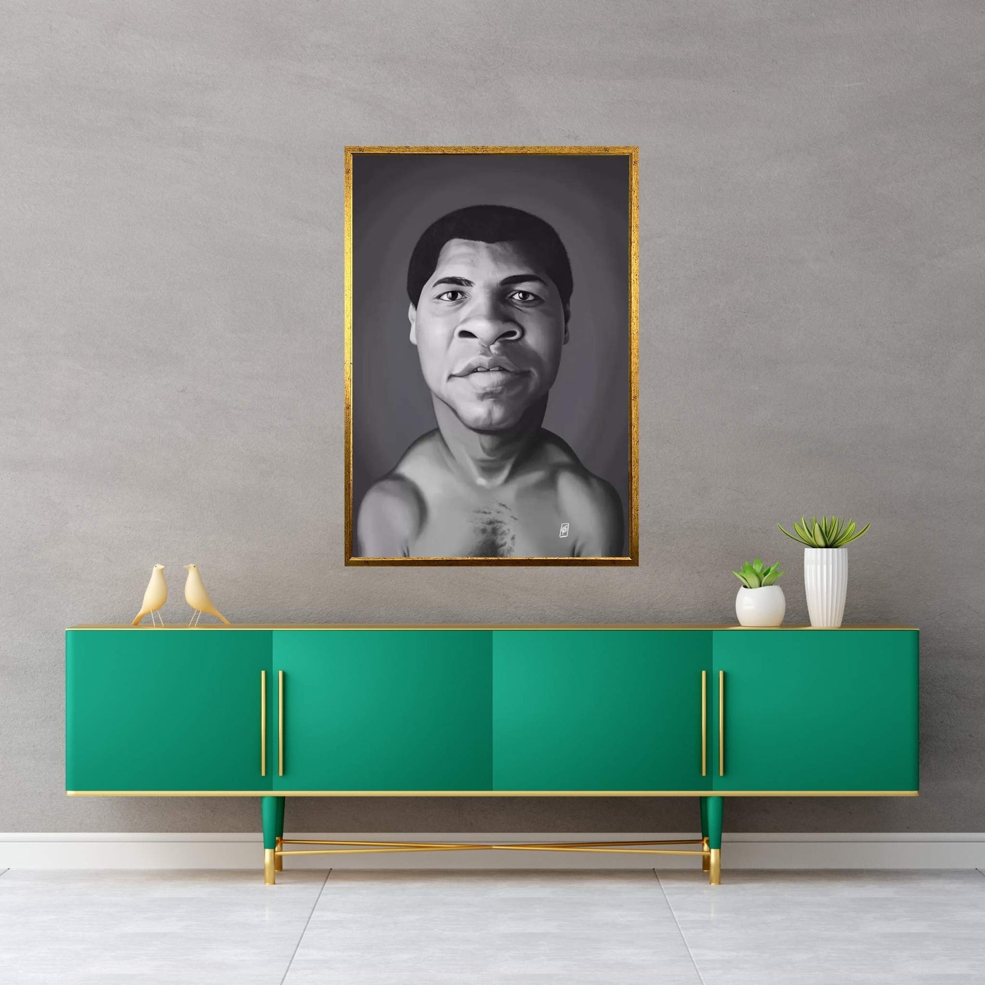 Muhammad Ali Canvas Wall Art - Y Canvas