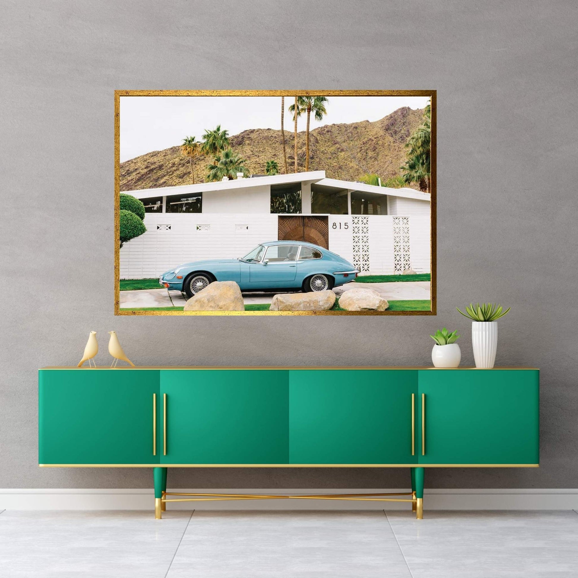 Palm Springs Ride I Canvas Wall Art - Y Canvas