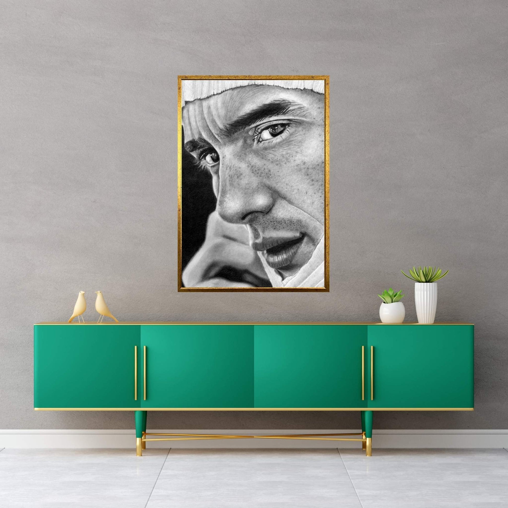 Senna Canvas Wall Art - Y Canvas