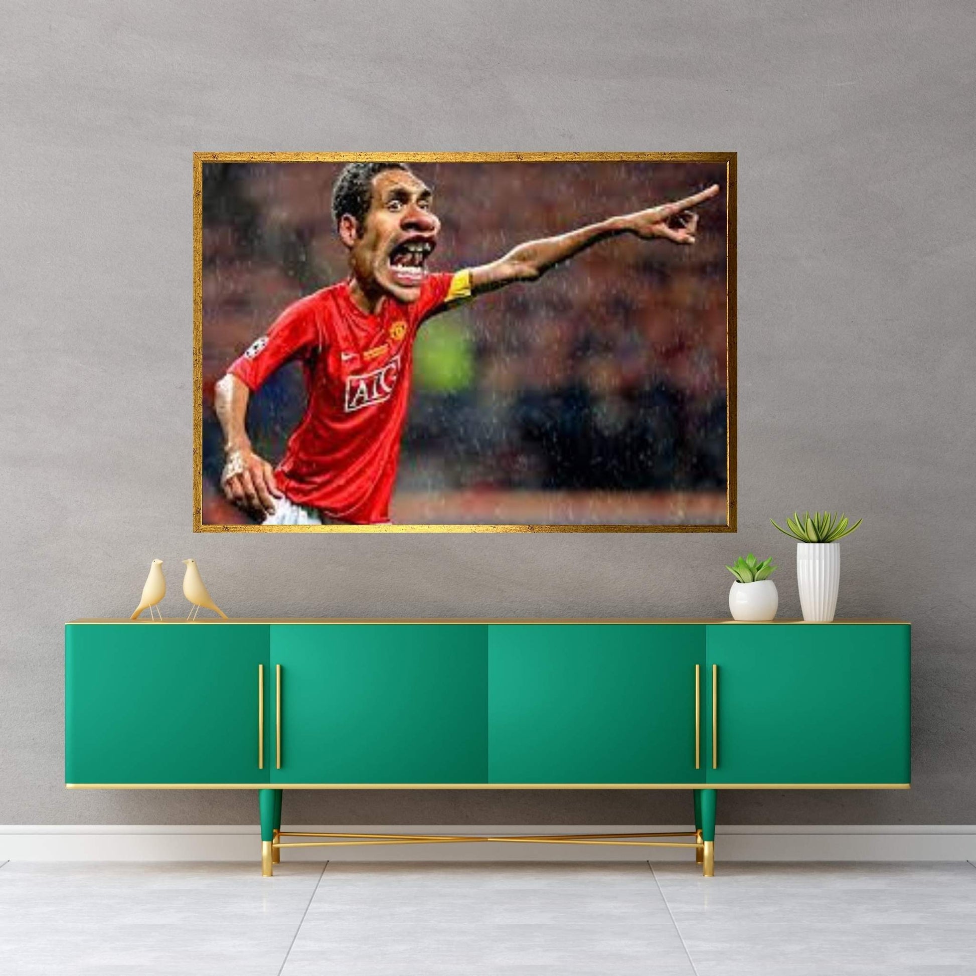 Rio Ferdenand Canvas Wall Art - Y Canvas