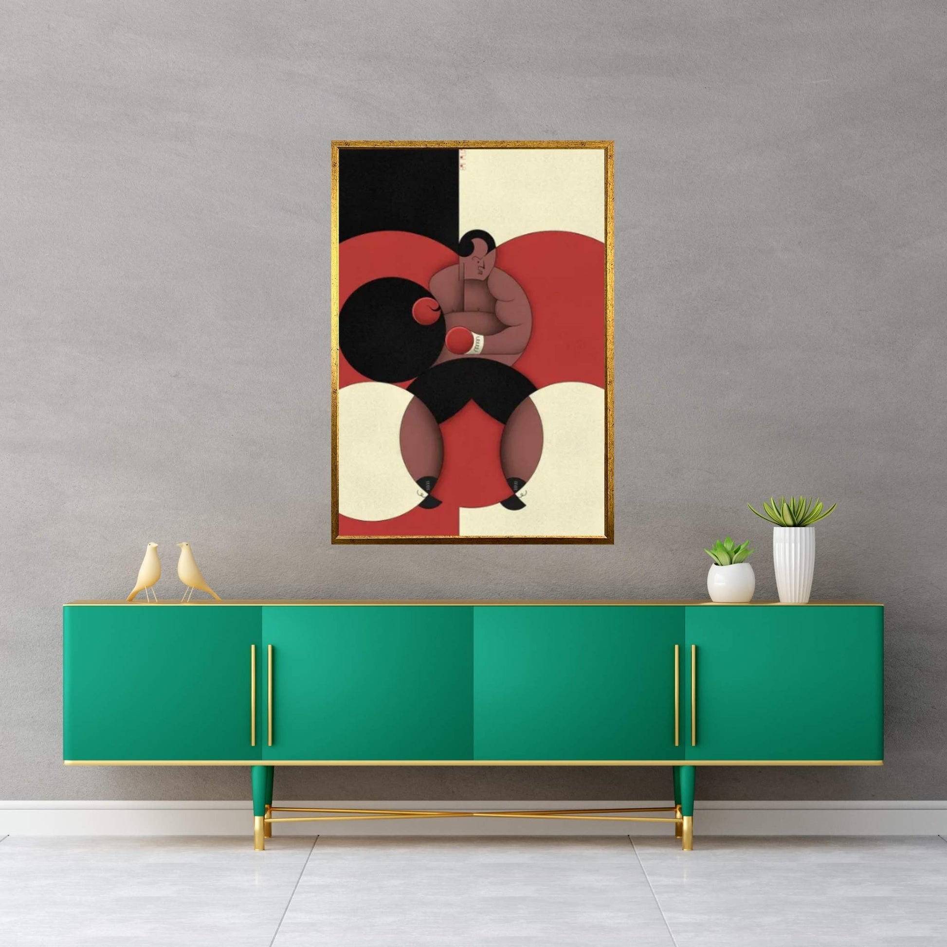 Iron Mike Canvas Wall Art - Y Canvas