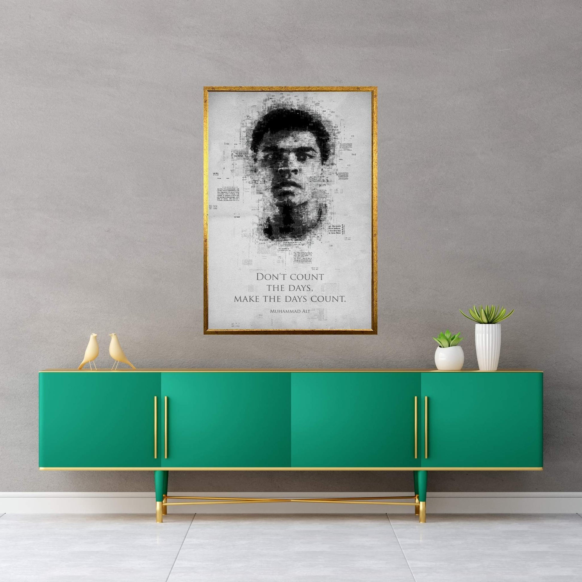 Muhammad Ali Canvas Wall Art - Y Canvas