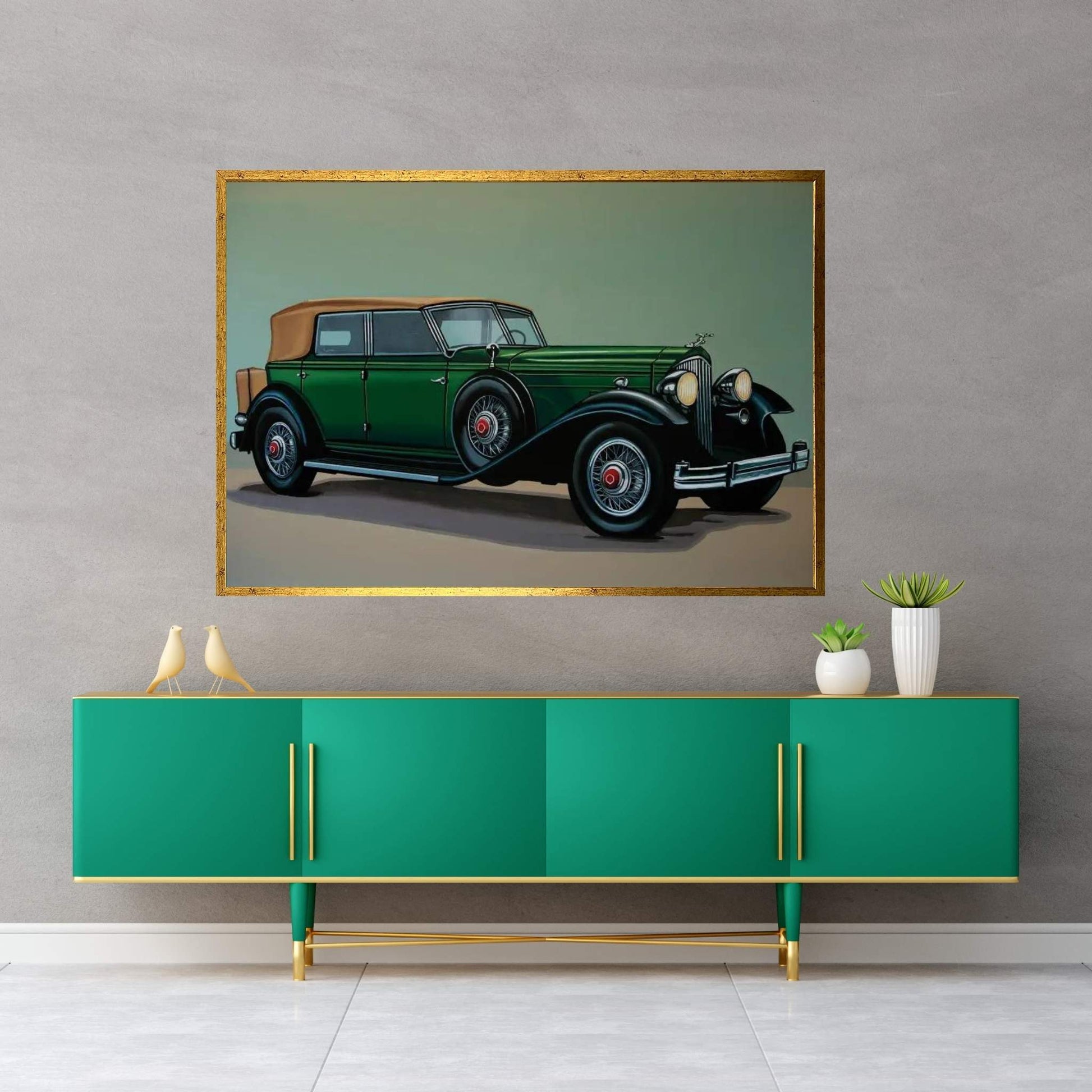 Packard Phaeton 1934 Canvas Wall Art - Y Canvas