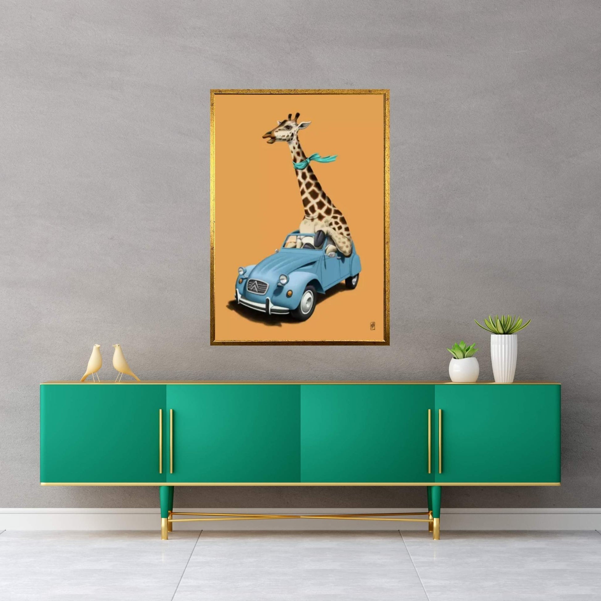 Riding High! III Canvas Wall Art - Y Canvas