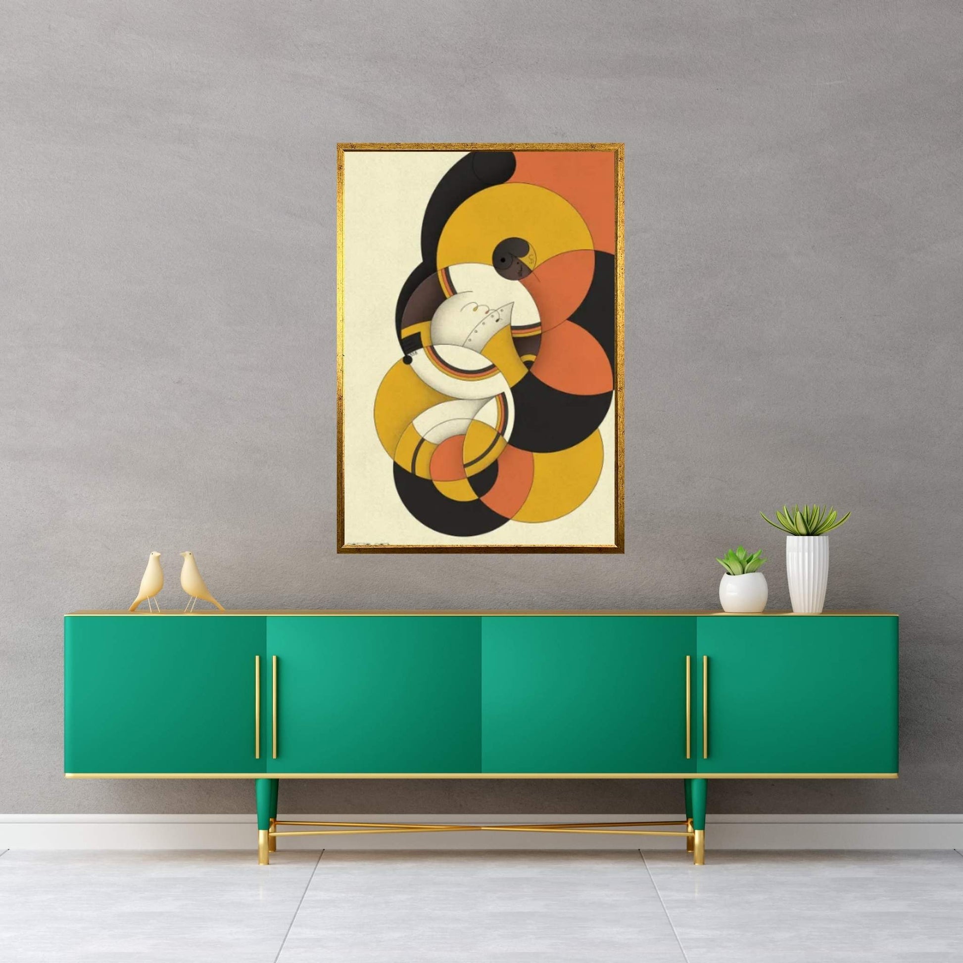 Gwynn Canvas Wall Art - Y Canvas