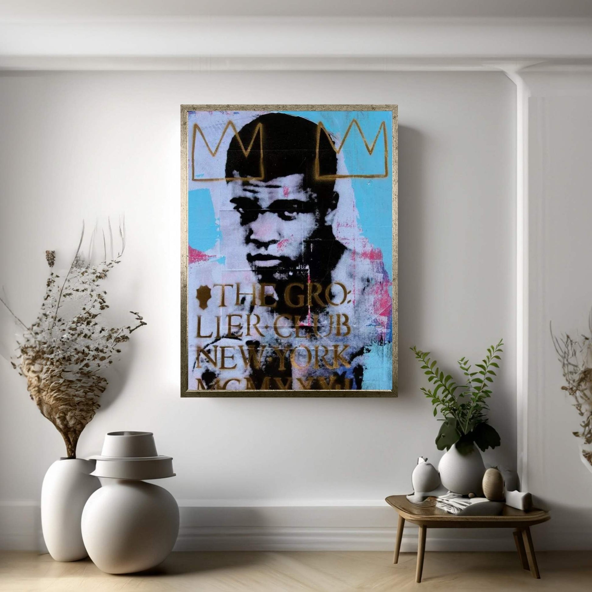 Ali Canvas Wall Art - Y Canvas