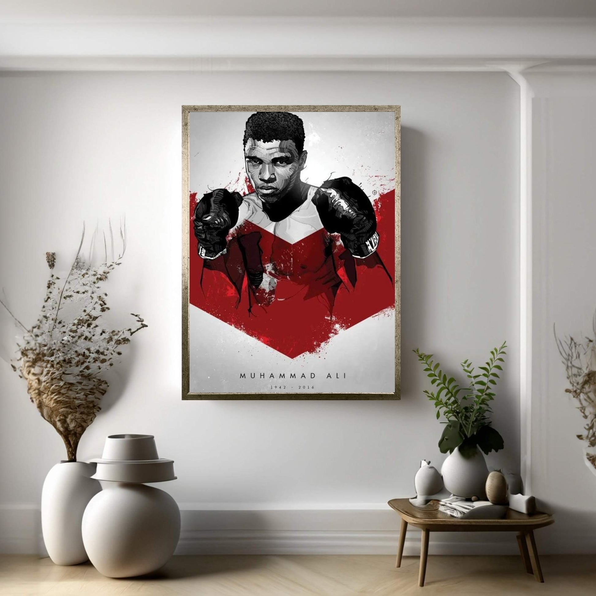 Ali Canvas Wall Art - Y Canvas