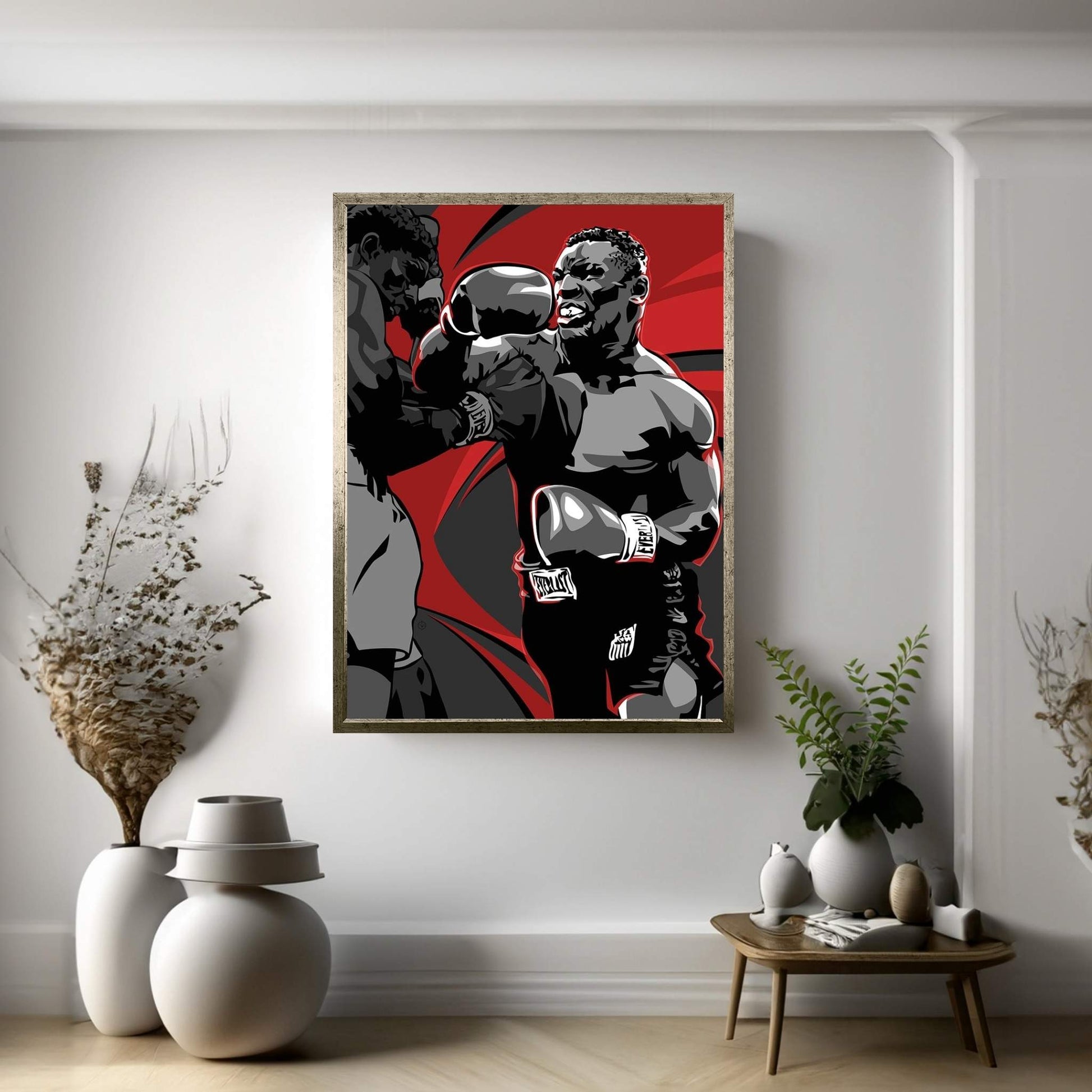 Mike Tyson Canvas Wall Art - Y Canvas