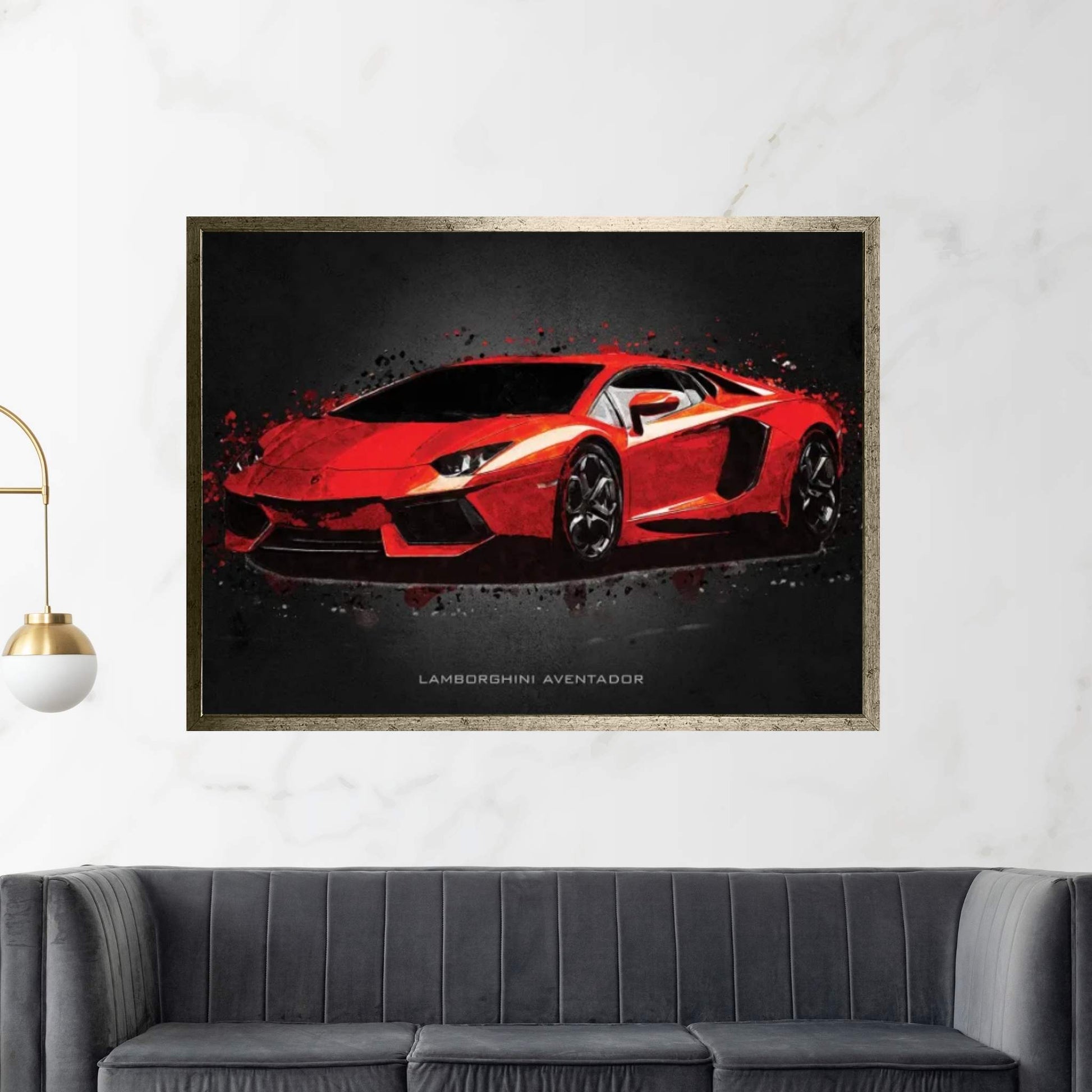 Lamborghini Aventador Canvas Wall Art - Y Canvas