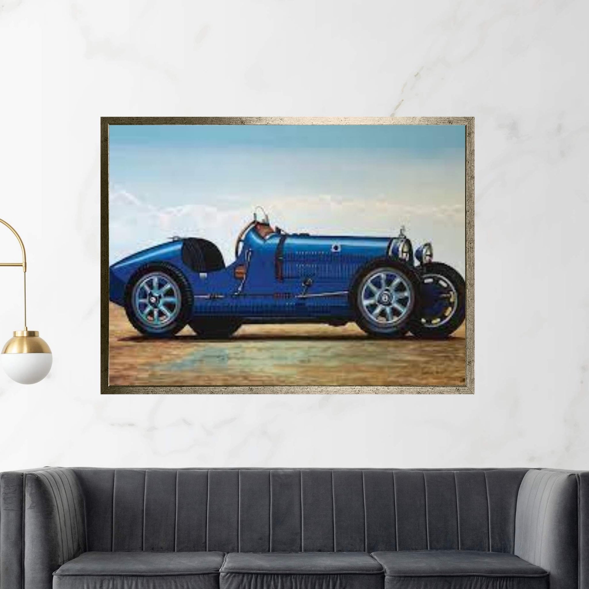Bugatti Type 35 Grand Prix Canvas Wall Art - Y Canvas