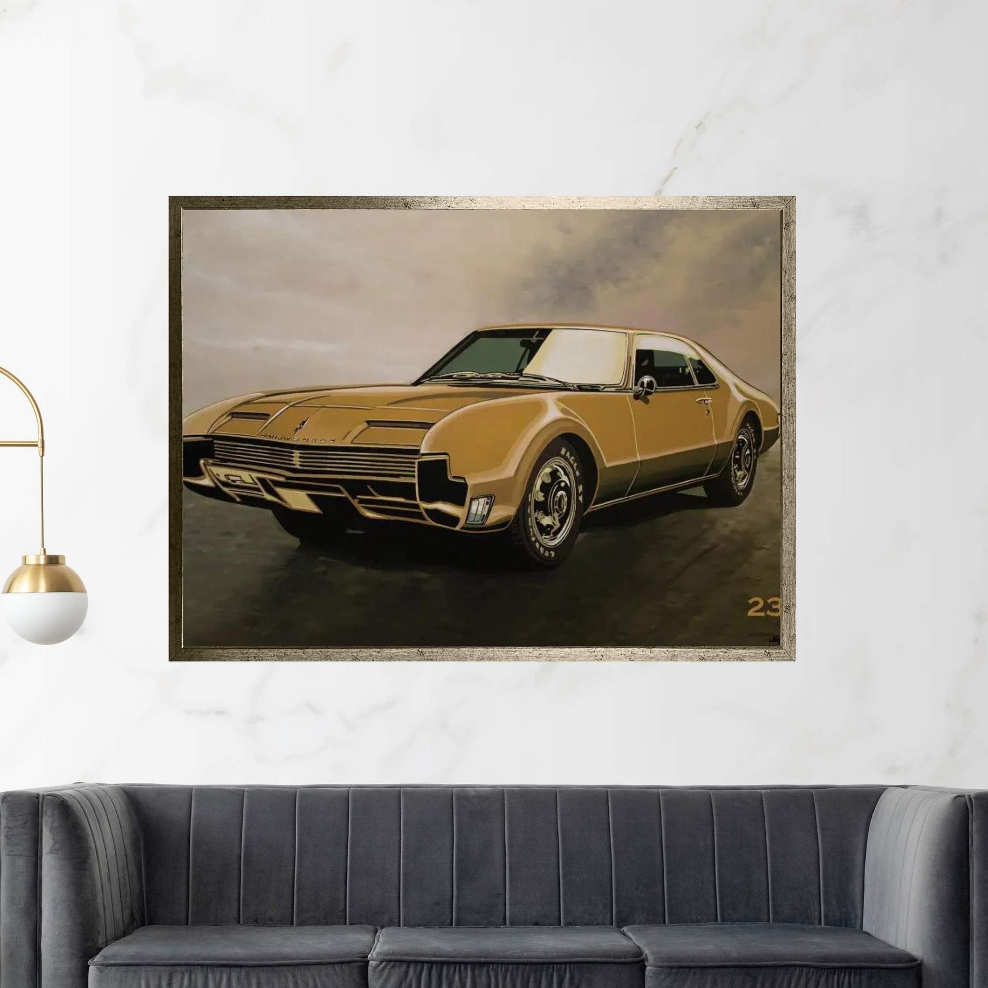 Oldsmobile Toronado 1969 Canvas Wall Art - Y Canvas
