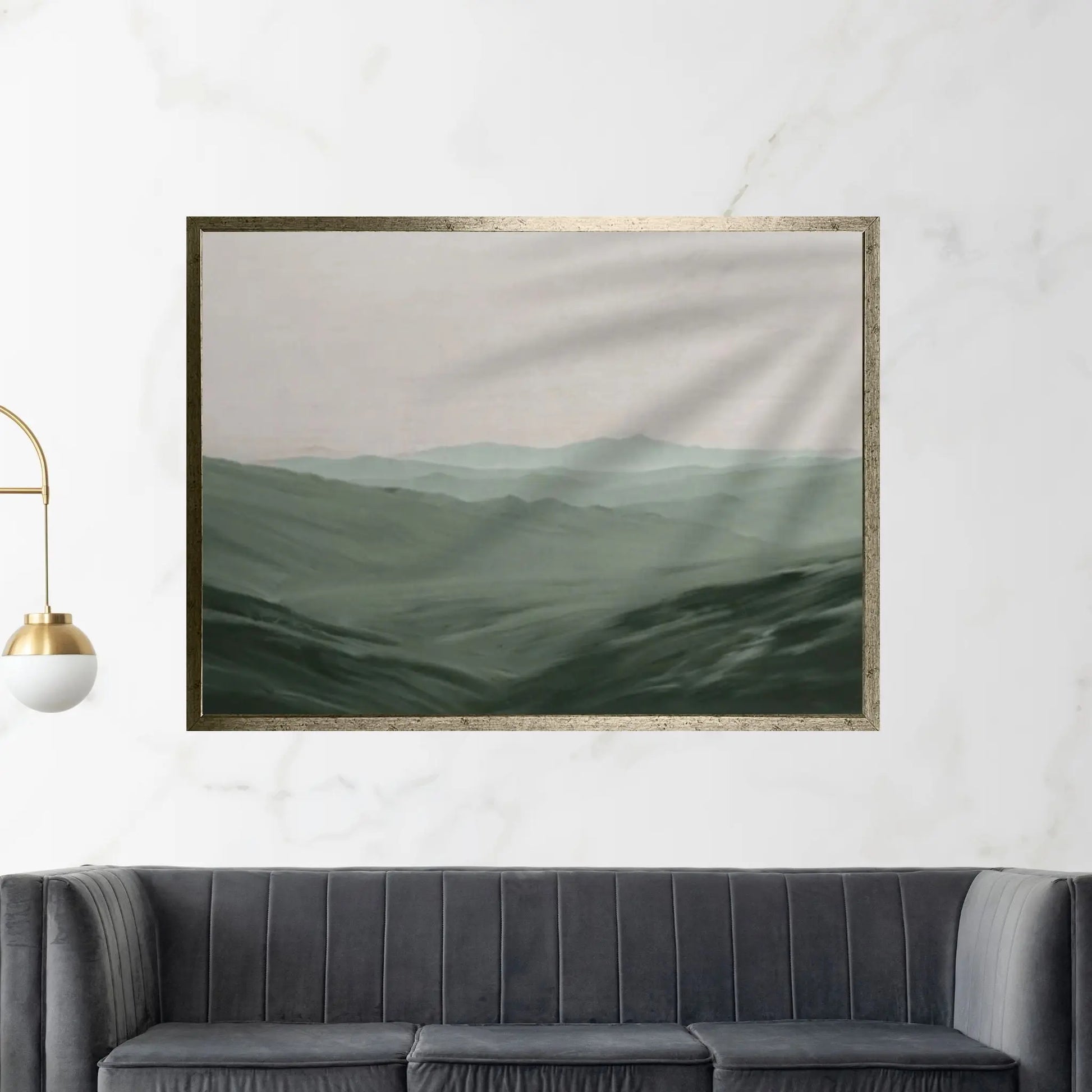 Landscape Canvas Wall Art, Nature Framed Large Gallery Art - Y Canvas