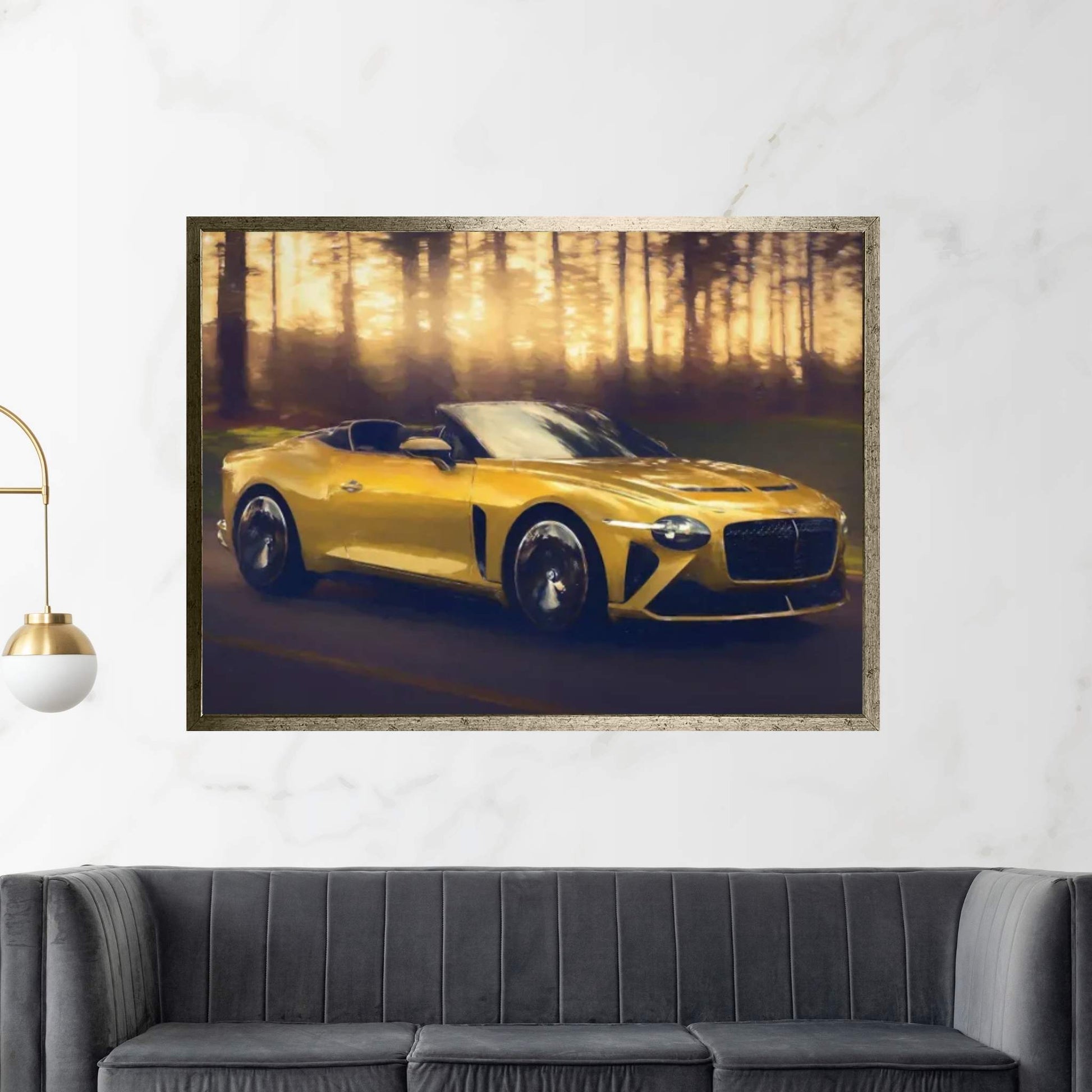 Bentley Mulliner Bacalar Canvas Wall Art - Y Canvas