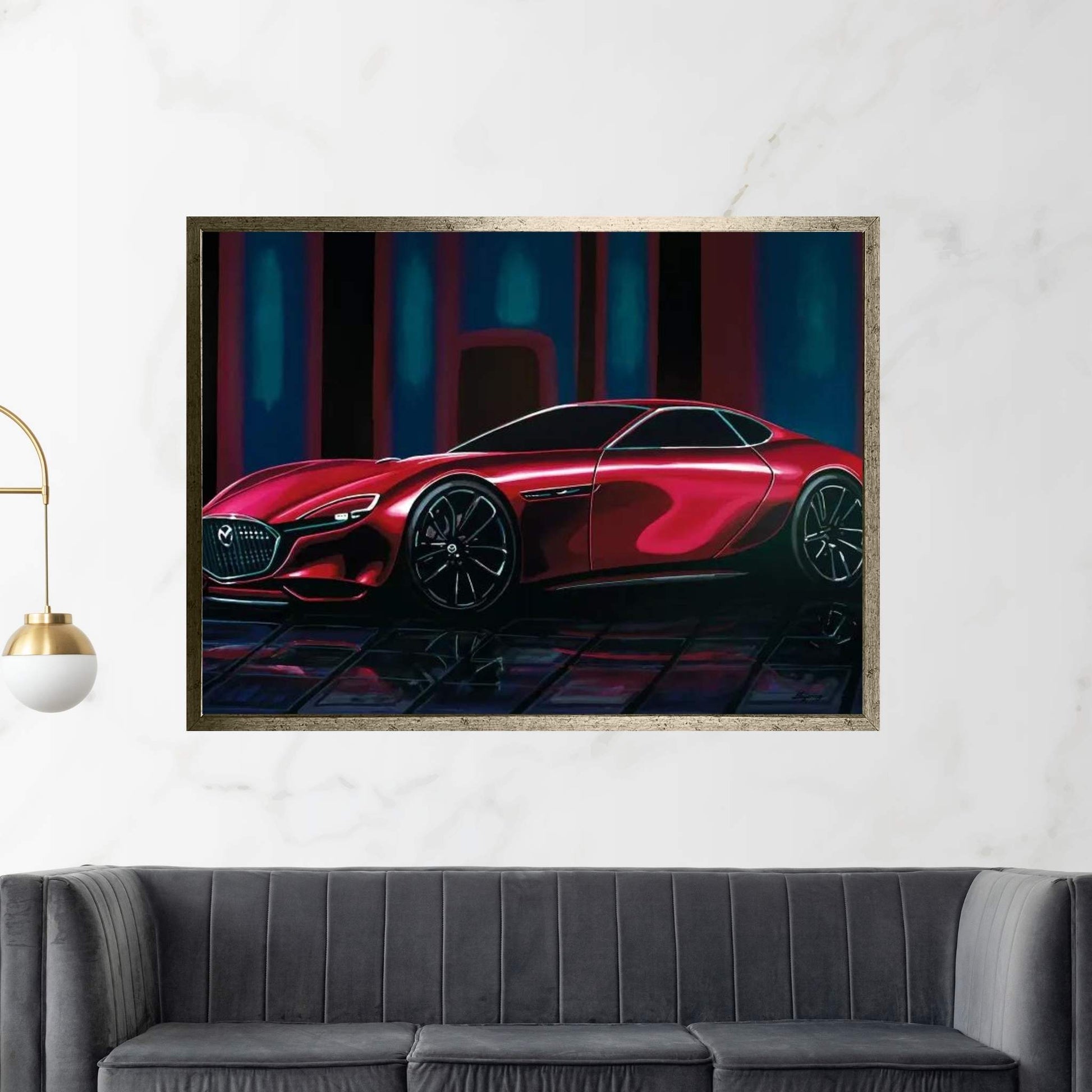 Mazda Rx Vision Canvas Wall Art - Y Canvas