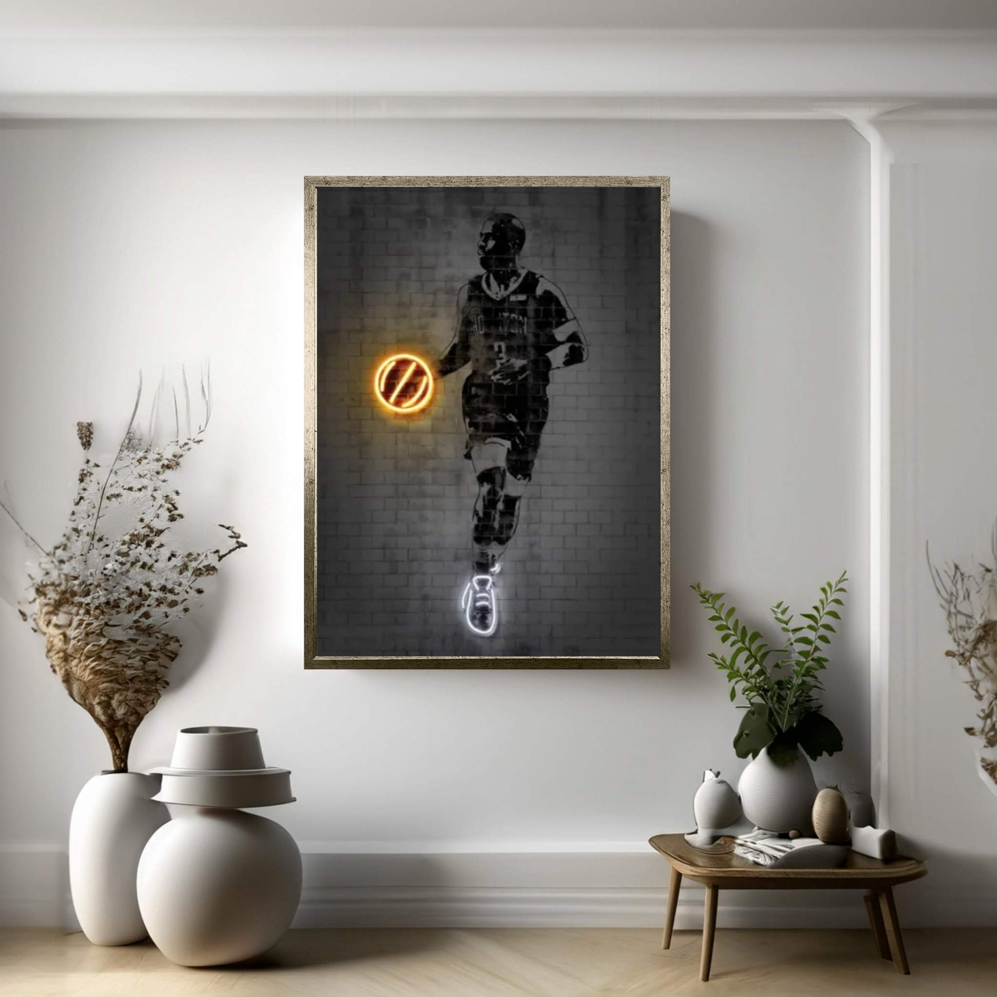 Chris Paul Canvas Wall Art - Y Canvas