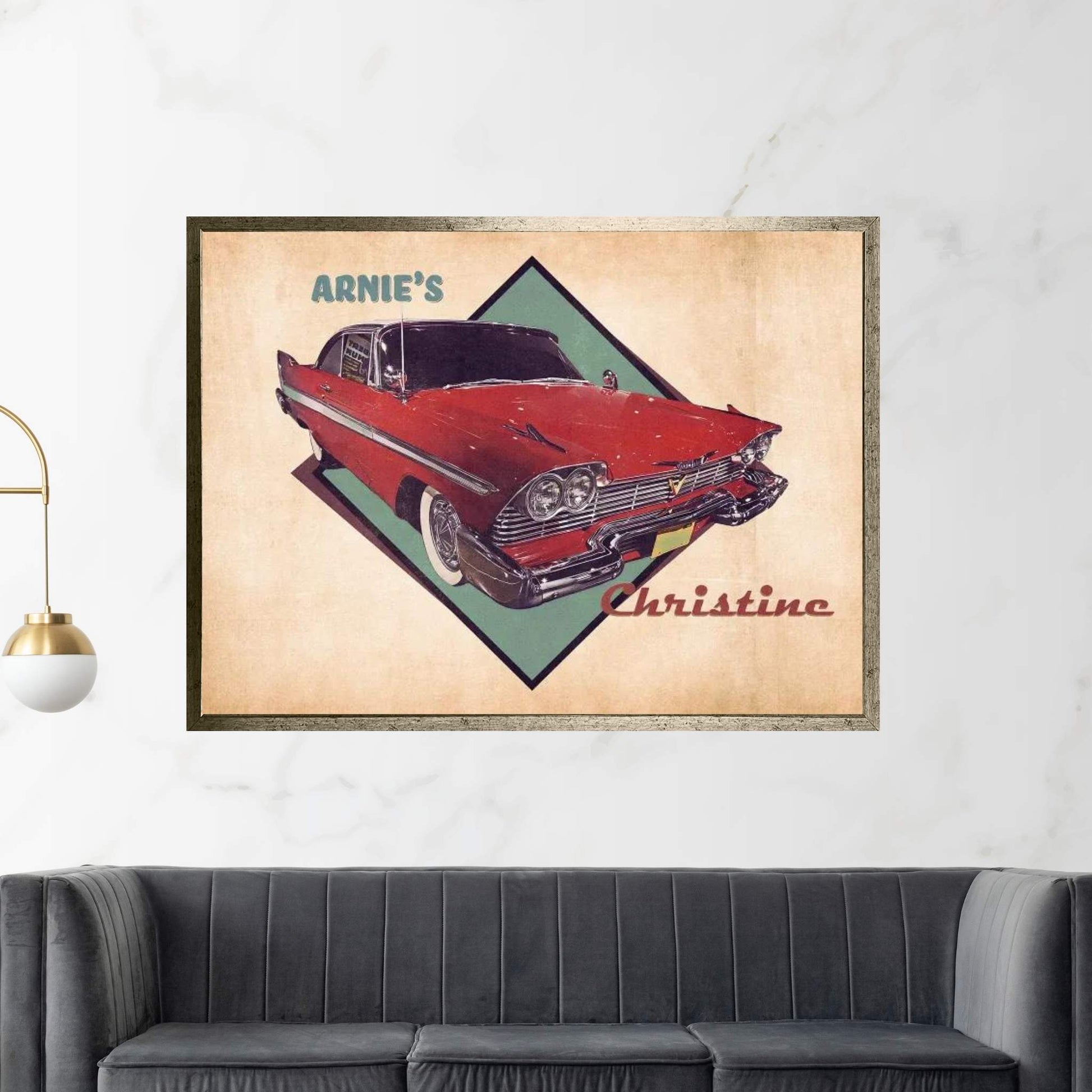 Arnie's Christine Canvas Wall Art - Y Canvas