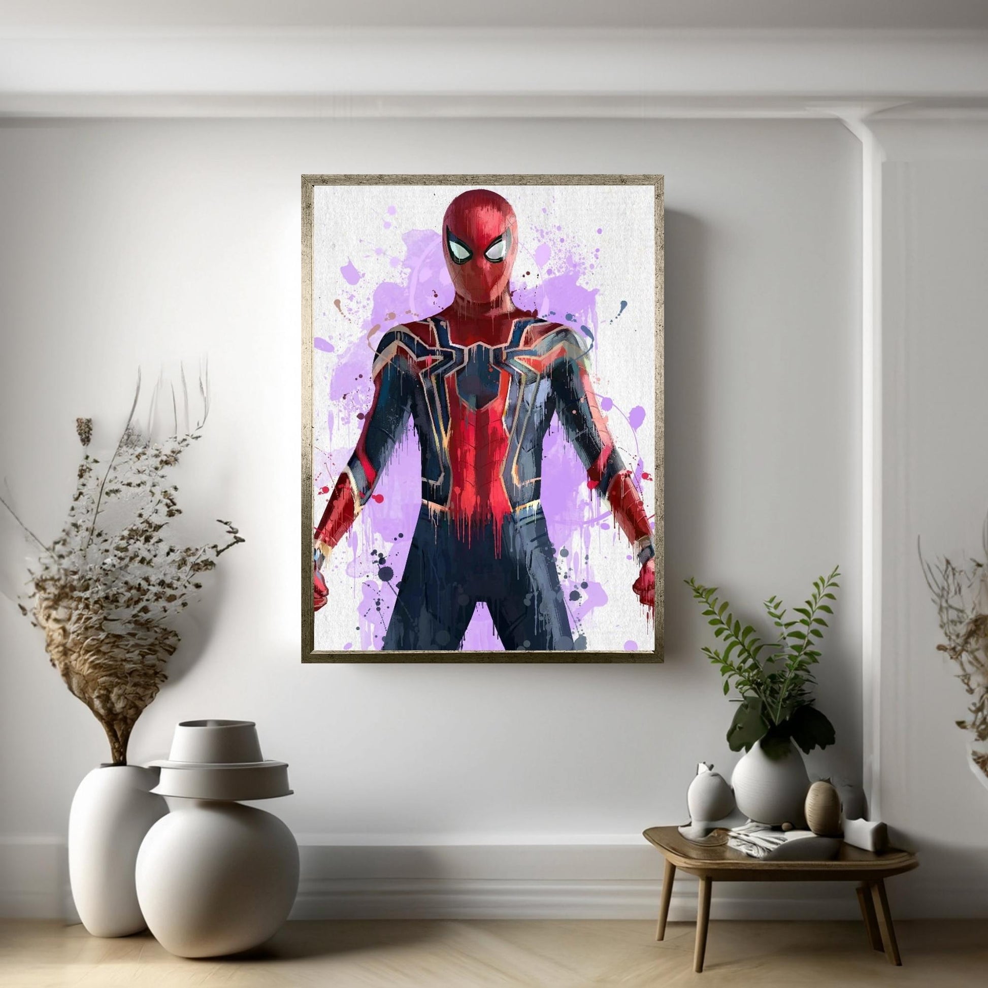 Spiderman Canvas Wall Art - Y Canvas