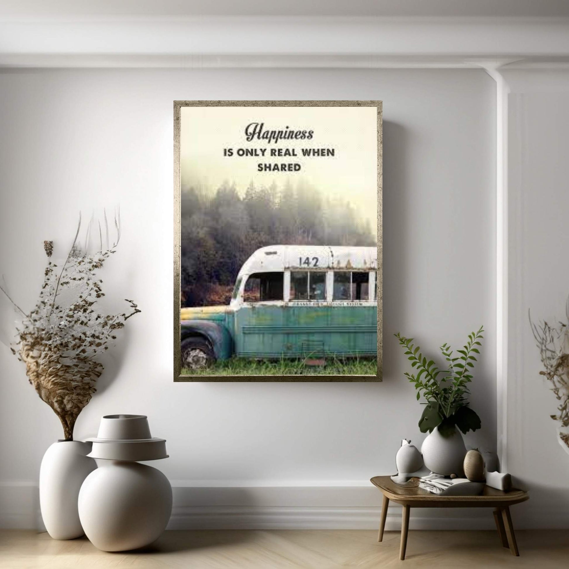 Into The Wild Travel Movie Art Canvas Wall Art - Y Canvas