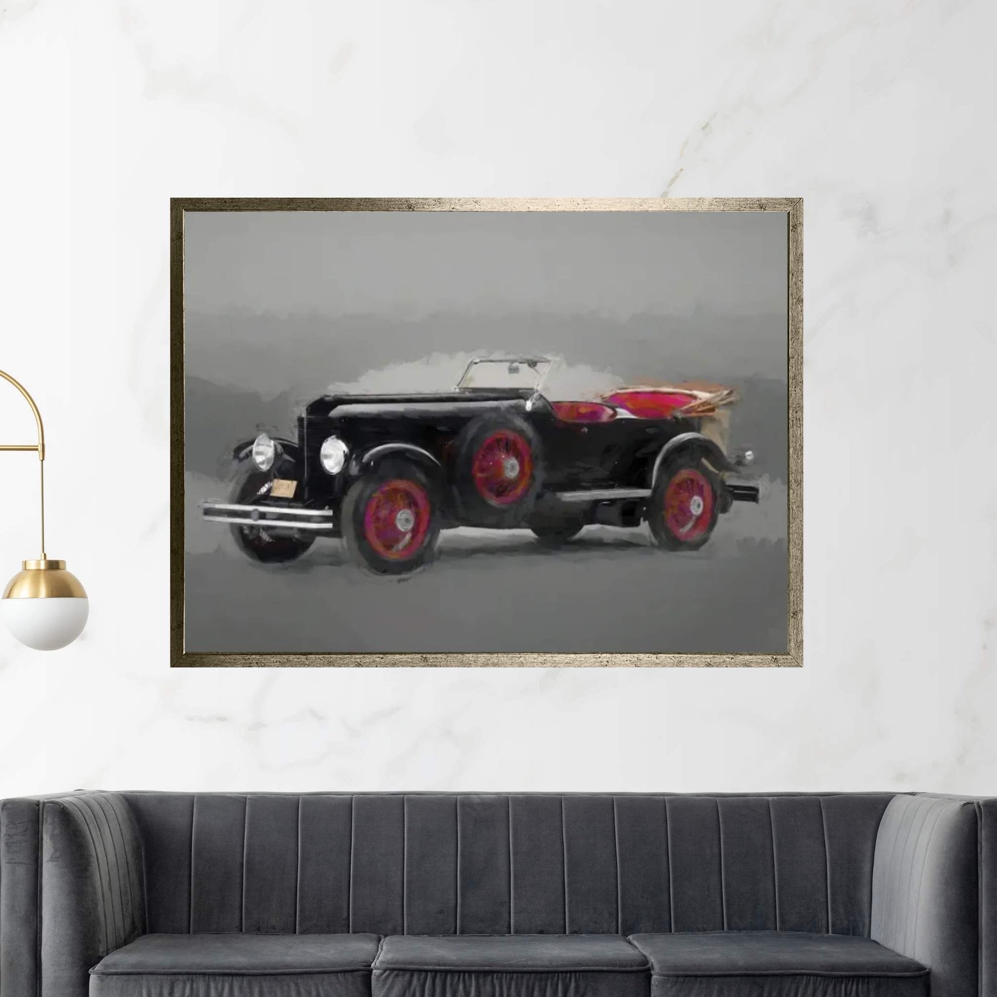 DuPont Model G LeMans Canvas Wall Art - Y Canvas