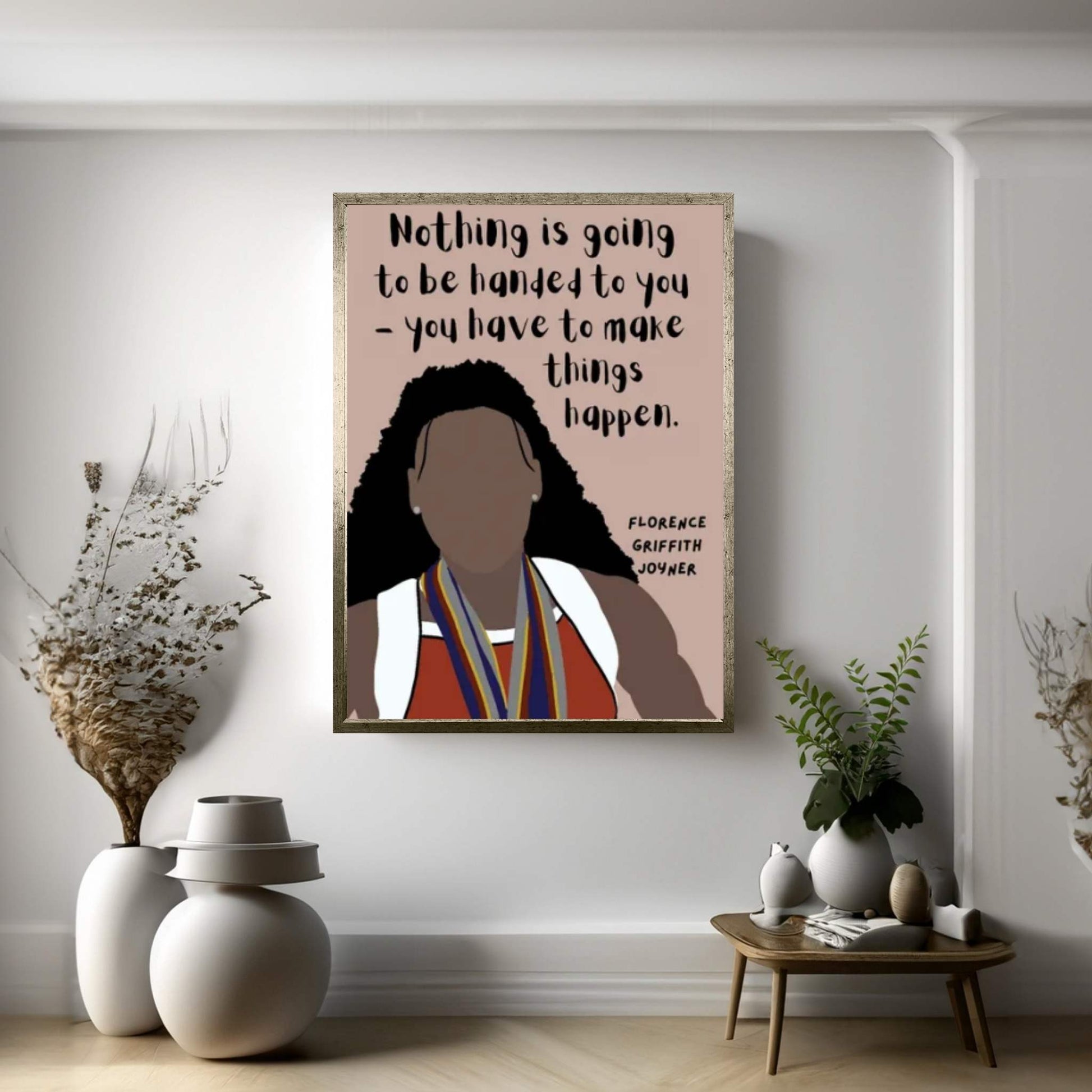 Joyner Quote Canvas Wall Art - Y Canvas