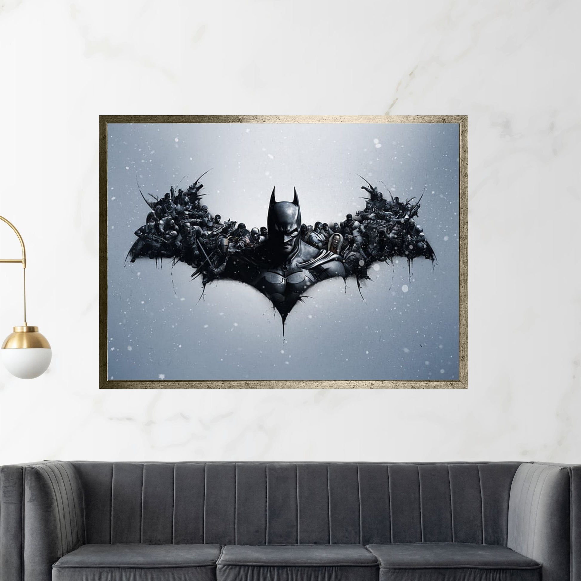 Batman Canvas Wall Art - Y Canvas