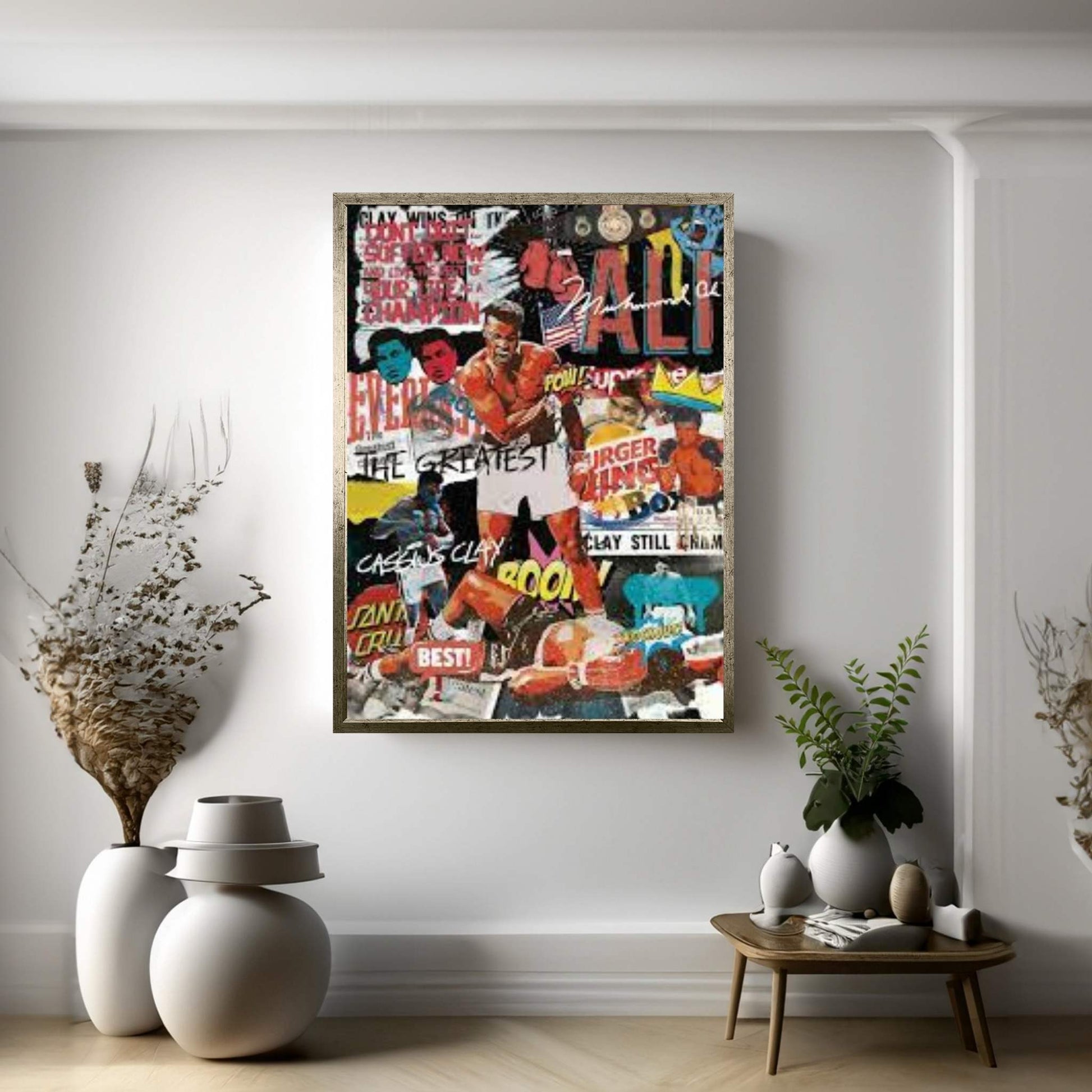 Ali - The Greatest Canvas Wall Art - Y Canvas