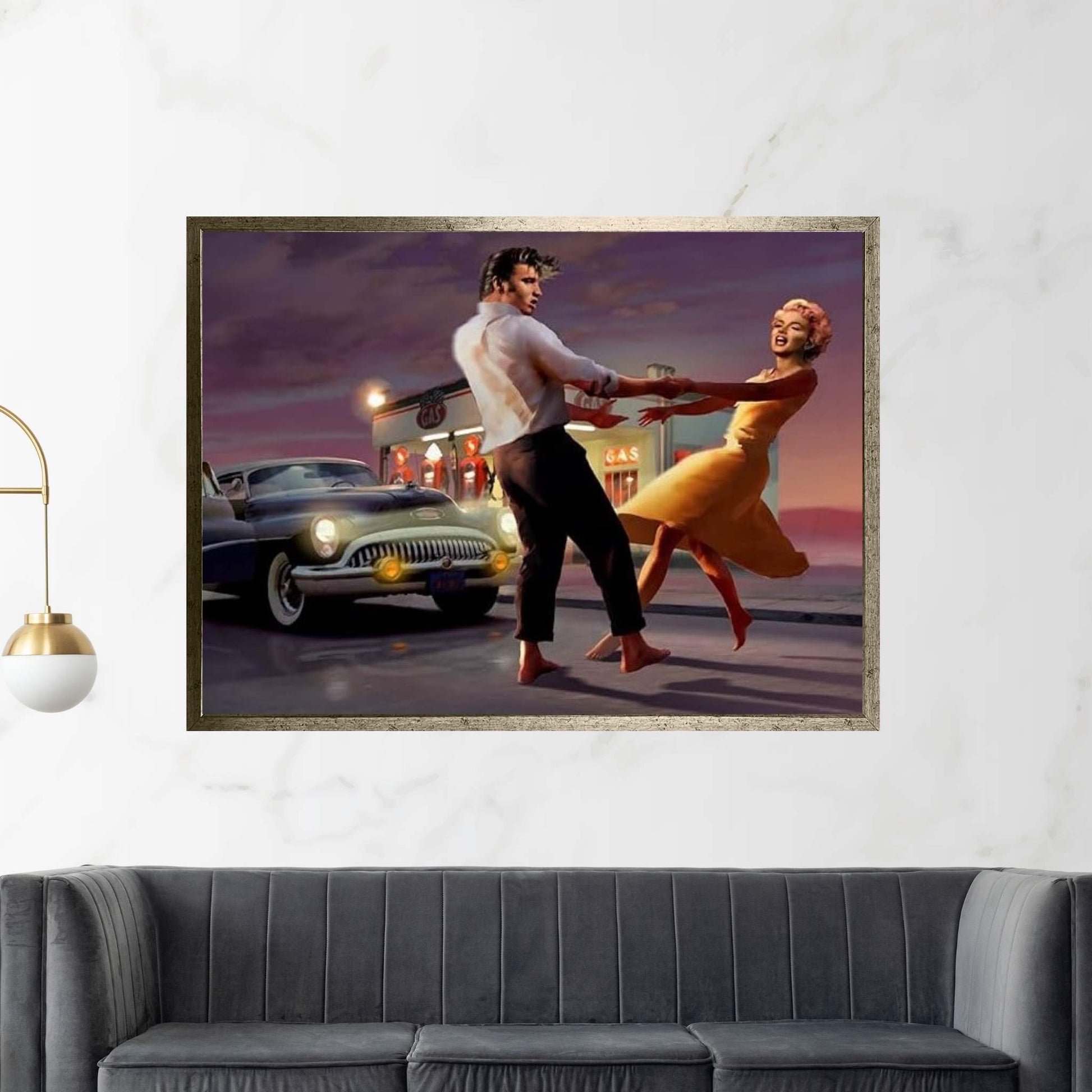 Rendezvous I Canvas Wall Art - Y Canvas