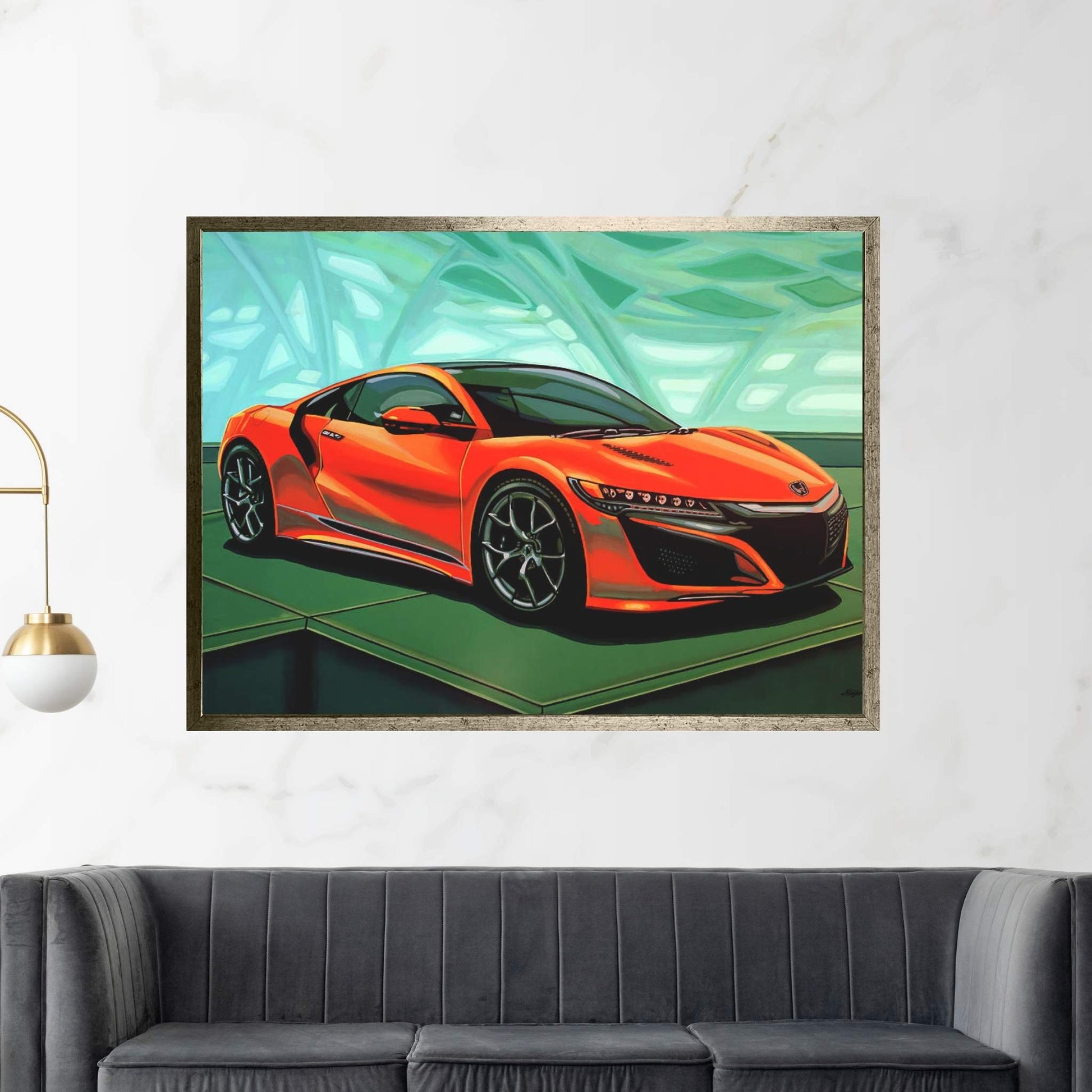 Honda Acura NSX 2016 Canvas Wall Art - Y Canvas