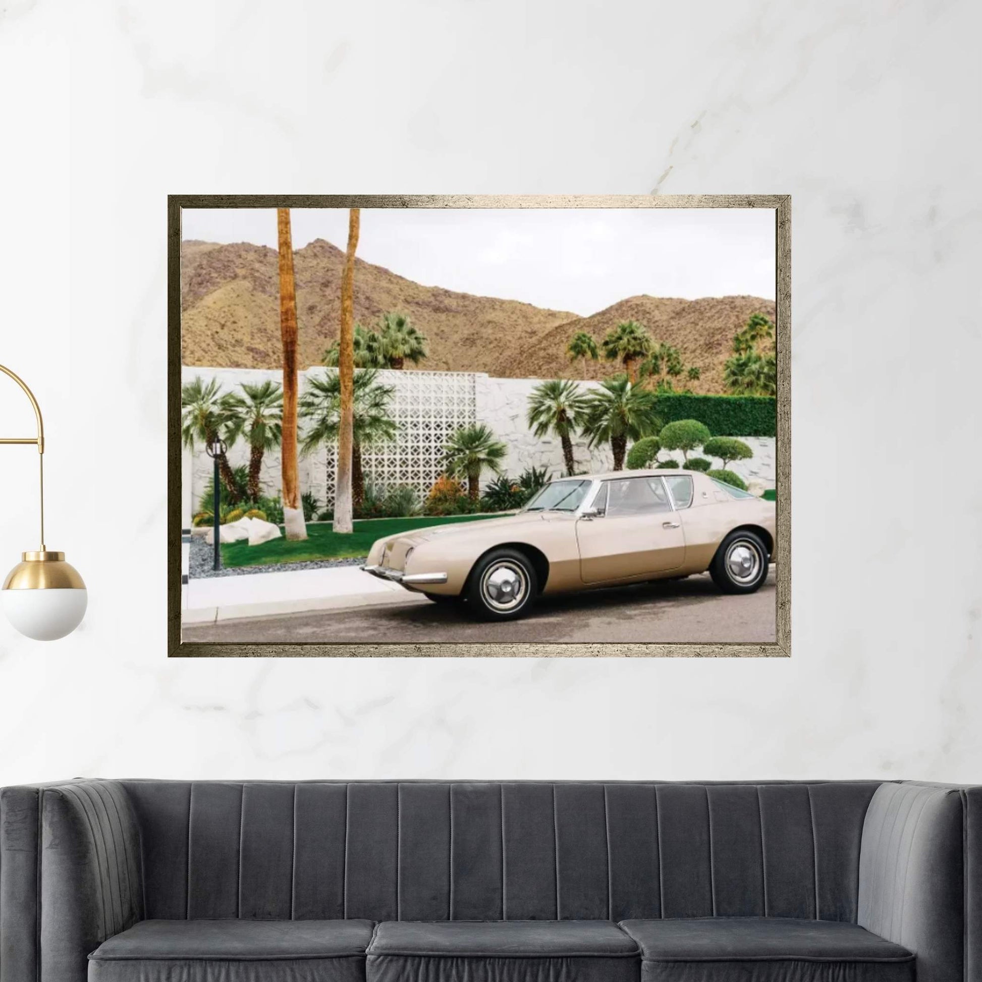 Palm Springs Ride III Canvas Wall Art - Y Canvas
