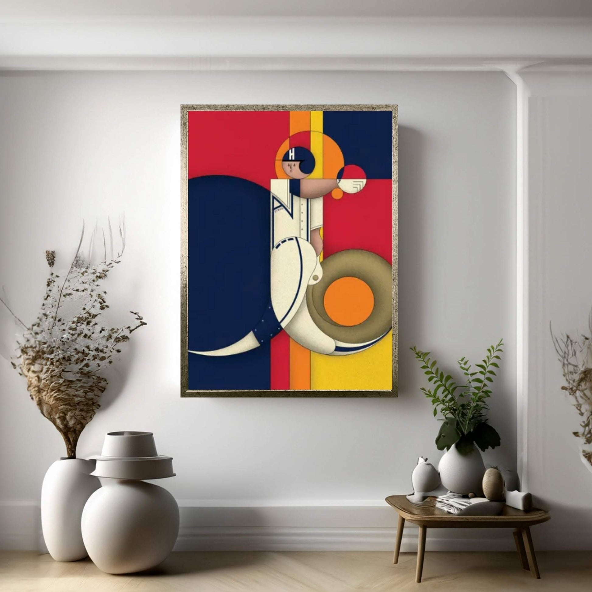 Biggio Canvas Wall Art - Y Canvas
