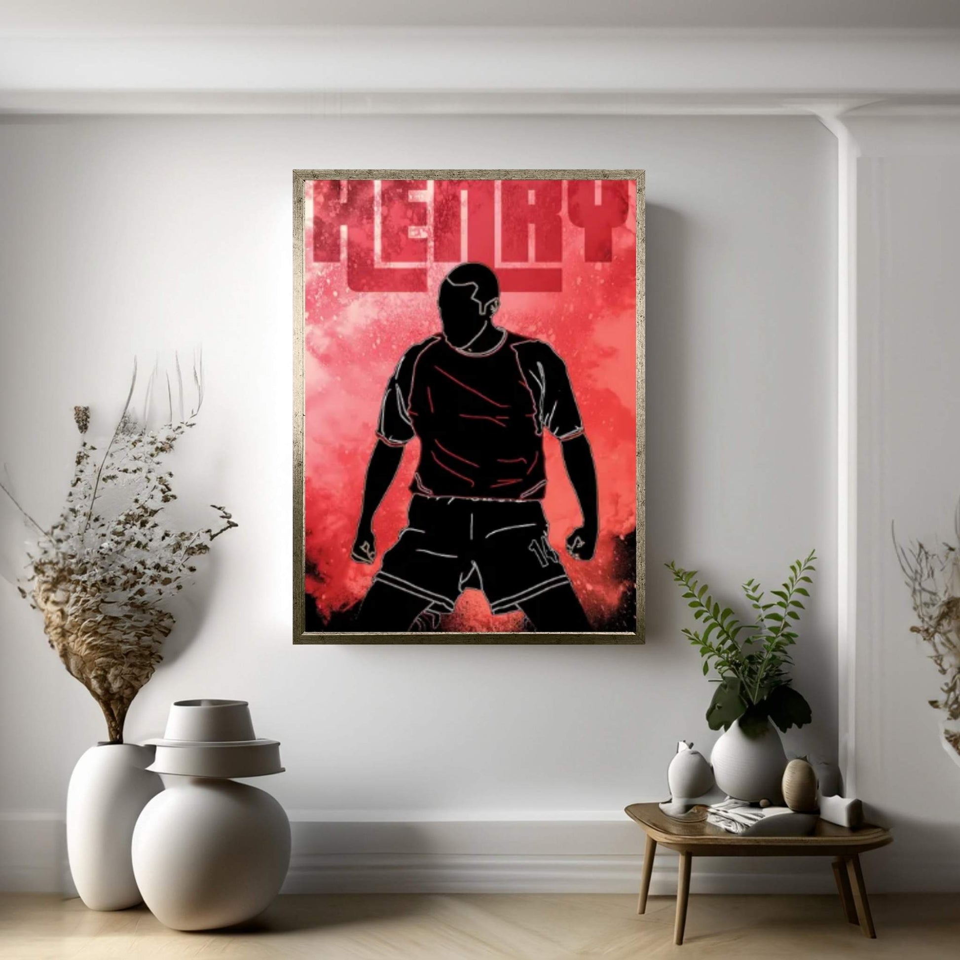 Soul Of The Iconic Striker Canvas Wall Art - Y Canvas