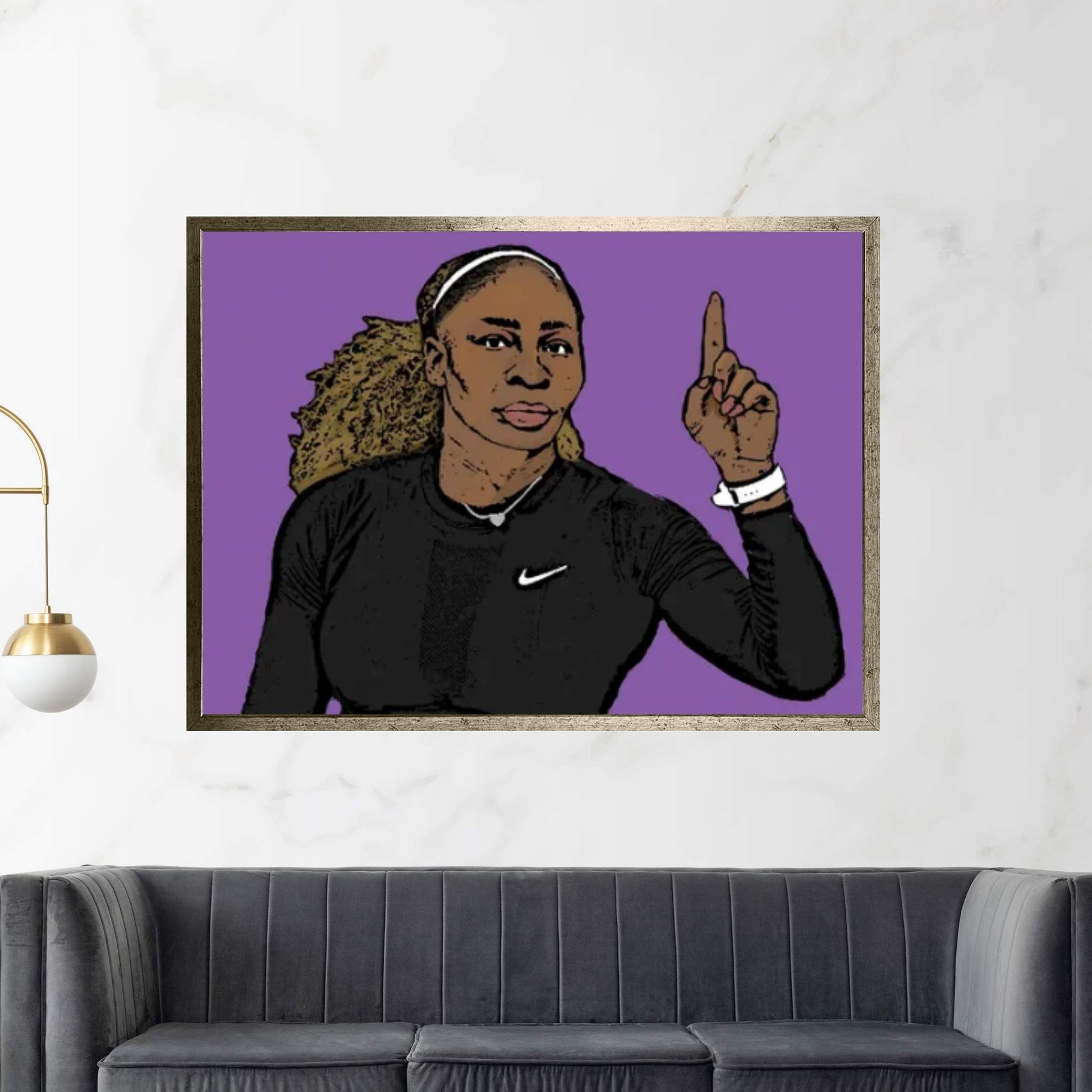 Serena Canvas Wall Art - Y Canvas