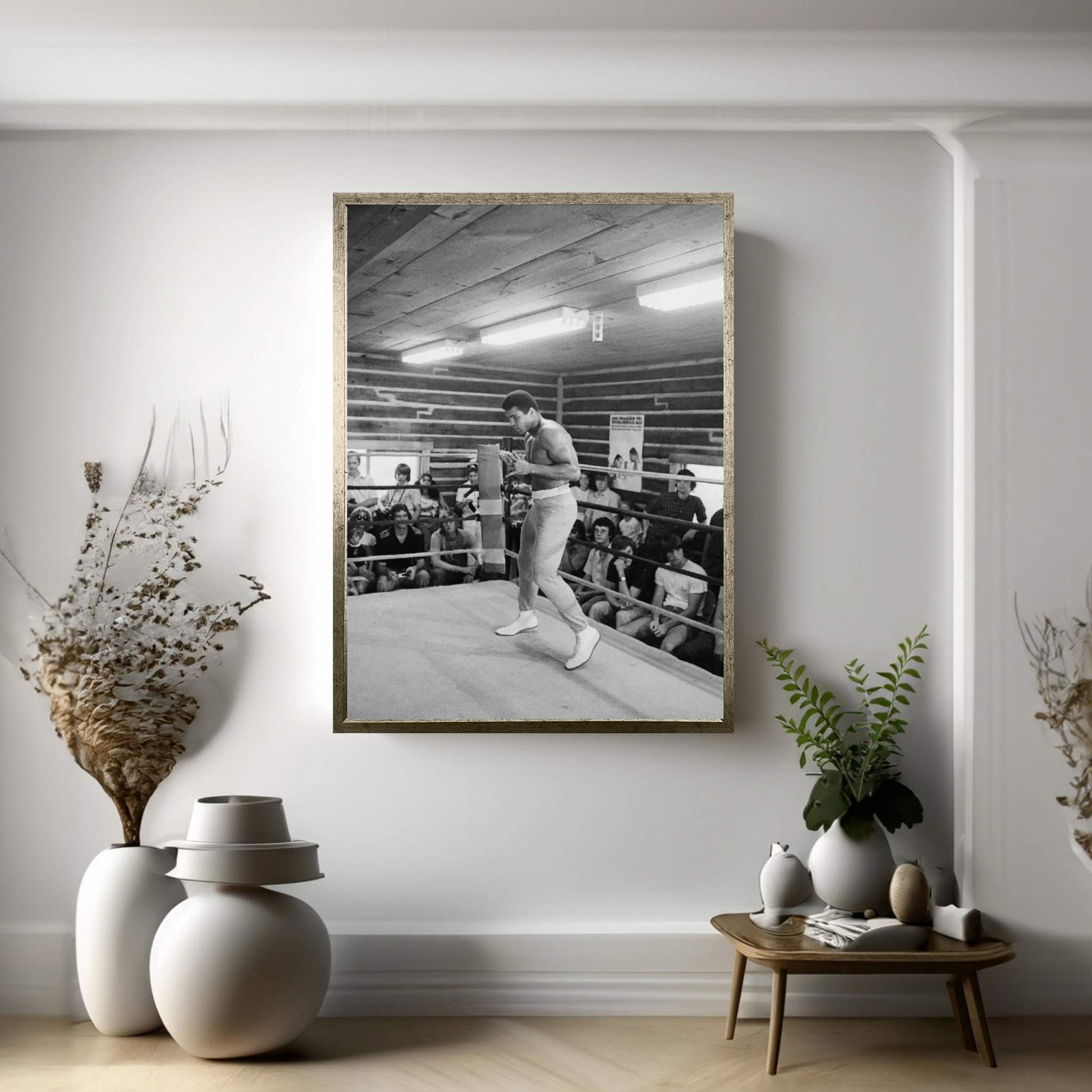 In-Ring Movement At Deer Lake III (Rumble In The Jungle™ Training Camp) Canvas Wall Art - Y Canvas