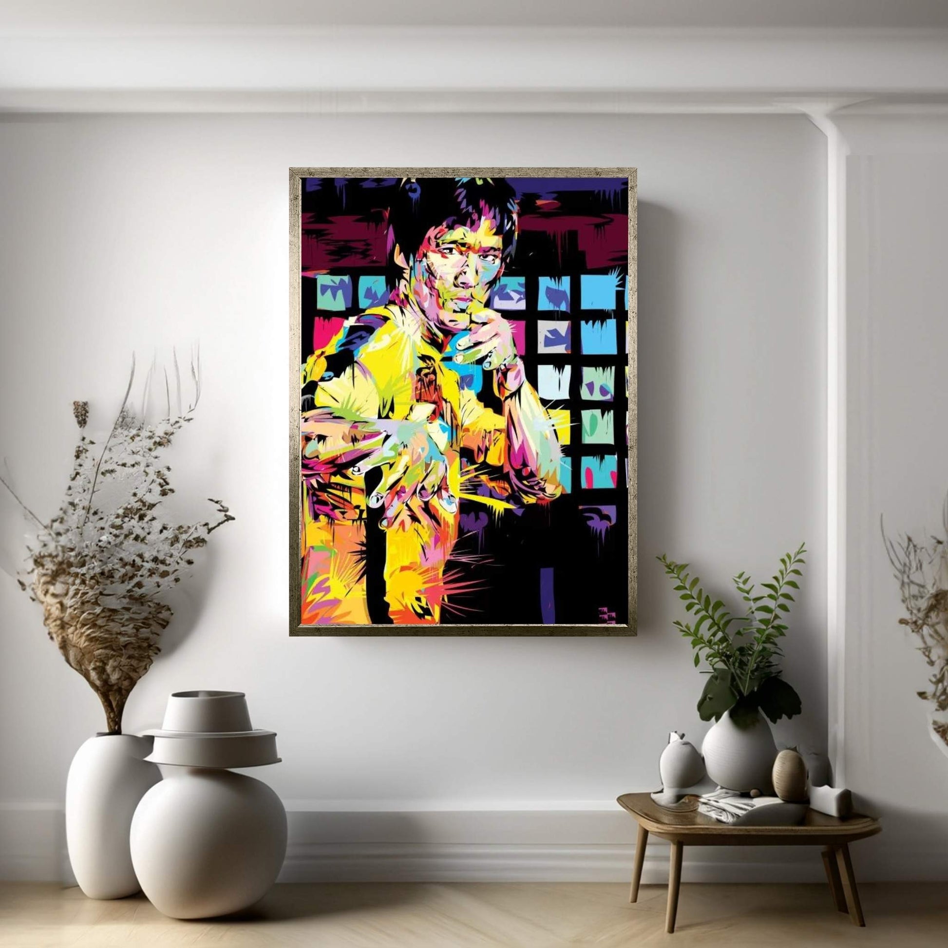 Bruce Lee I Canvas Wall Art - Y Canvas
