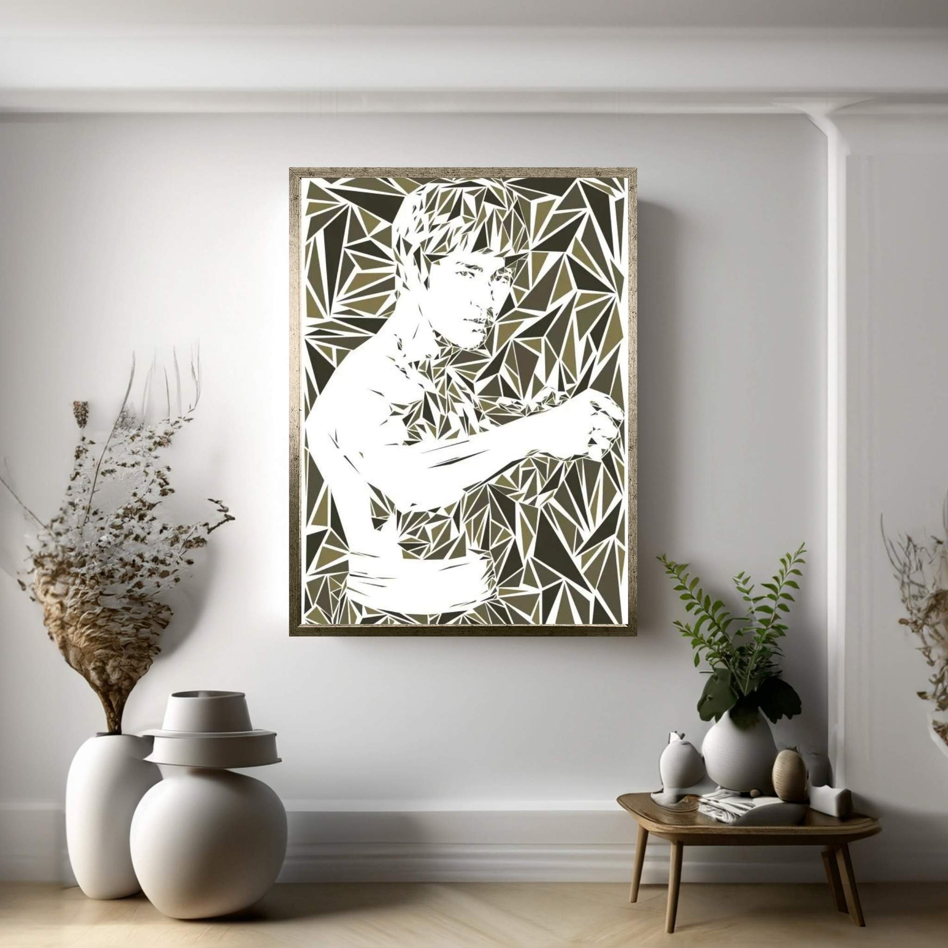 Bruce Lee Canvas Wall Art - Y Canvas