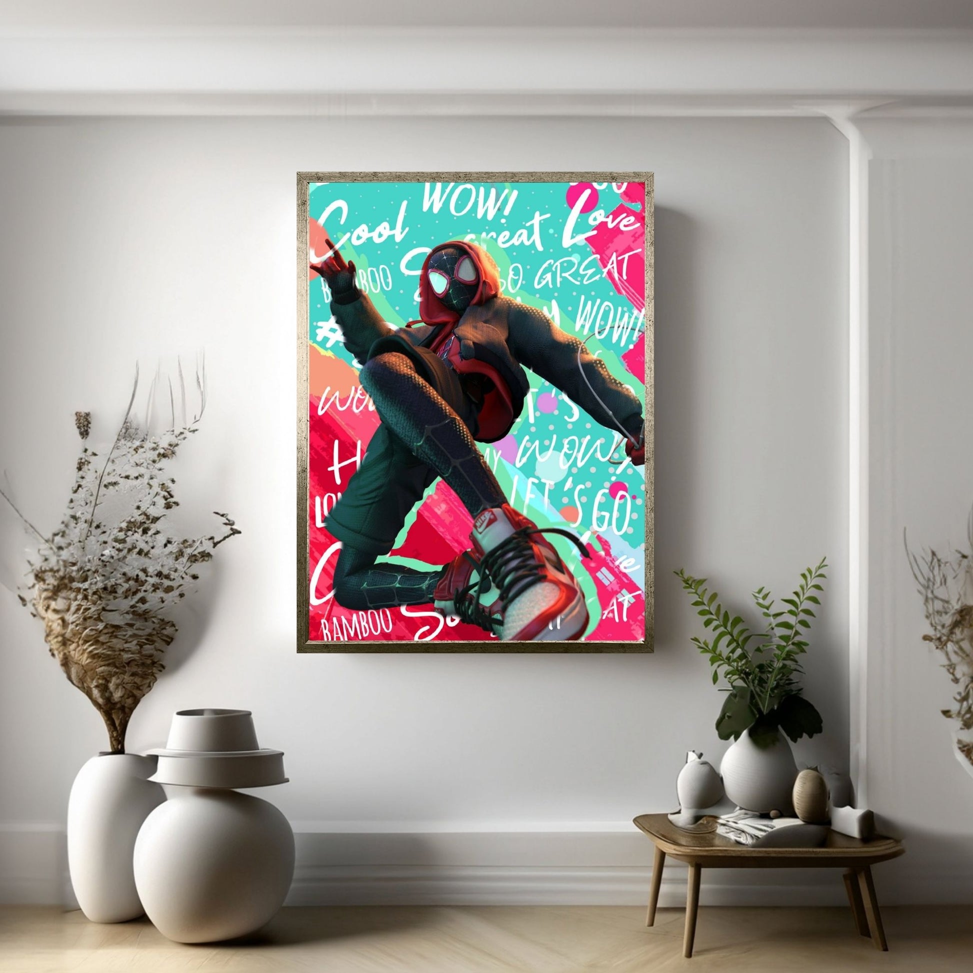 Spiderman Canvas Wall Art - Y Canvas