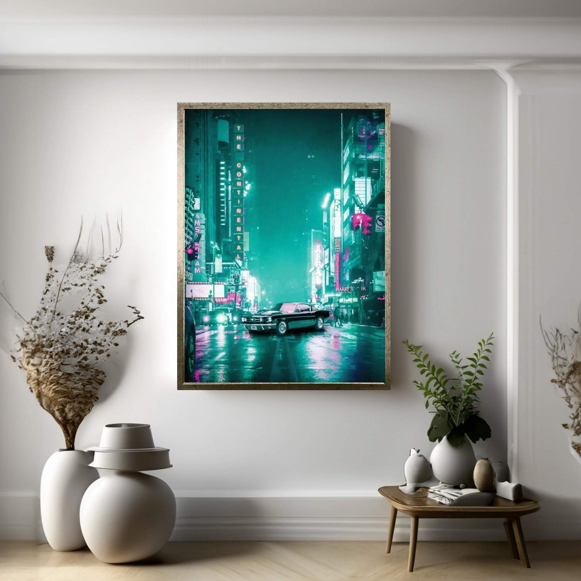 John Wick Mustang Canvas Wall Art - Y Canvas