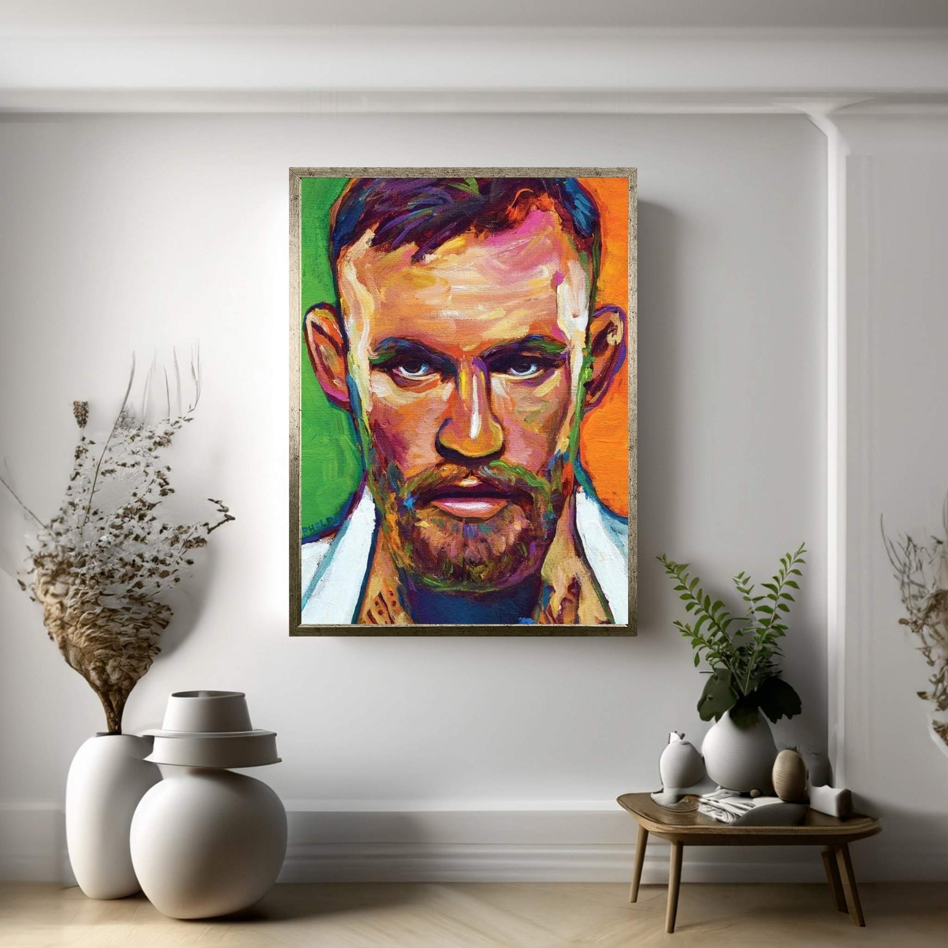 Conor McGregor Canvas Wall Art - Y Canvas