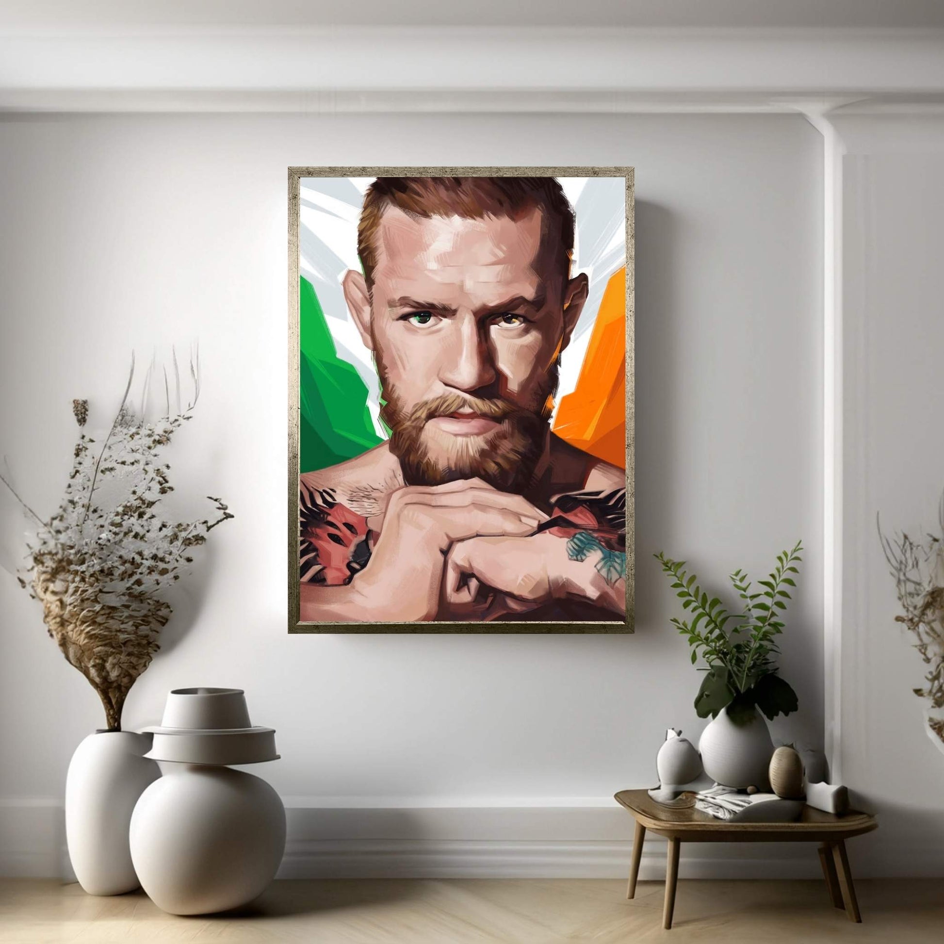 Conor McGregor Canvas Wall Art - Y Canvas