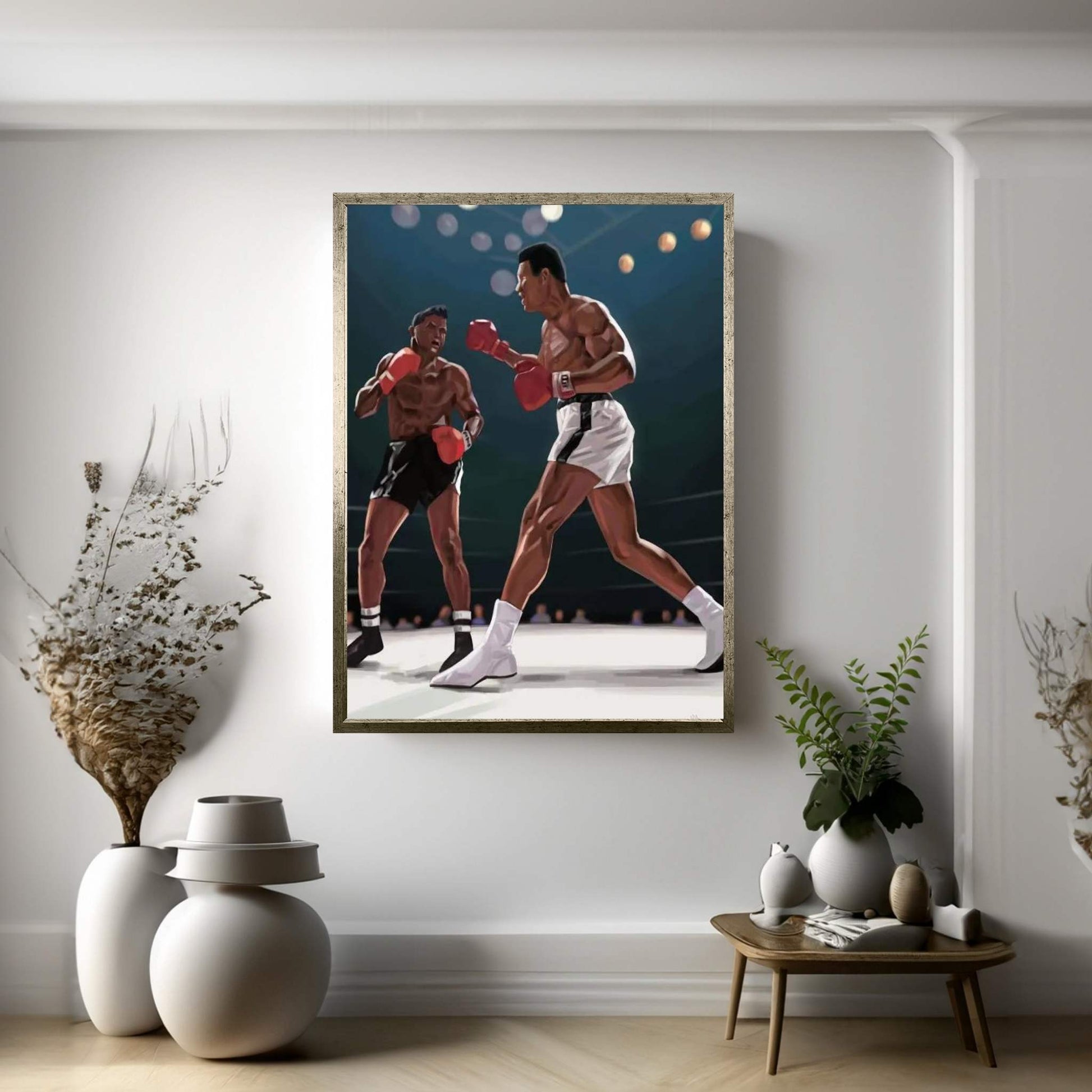 Ali Canvas Wall Art - Y Canvas