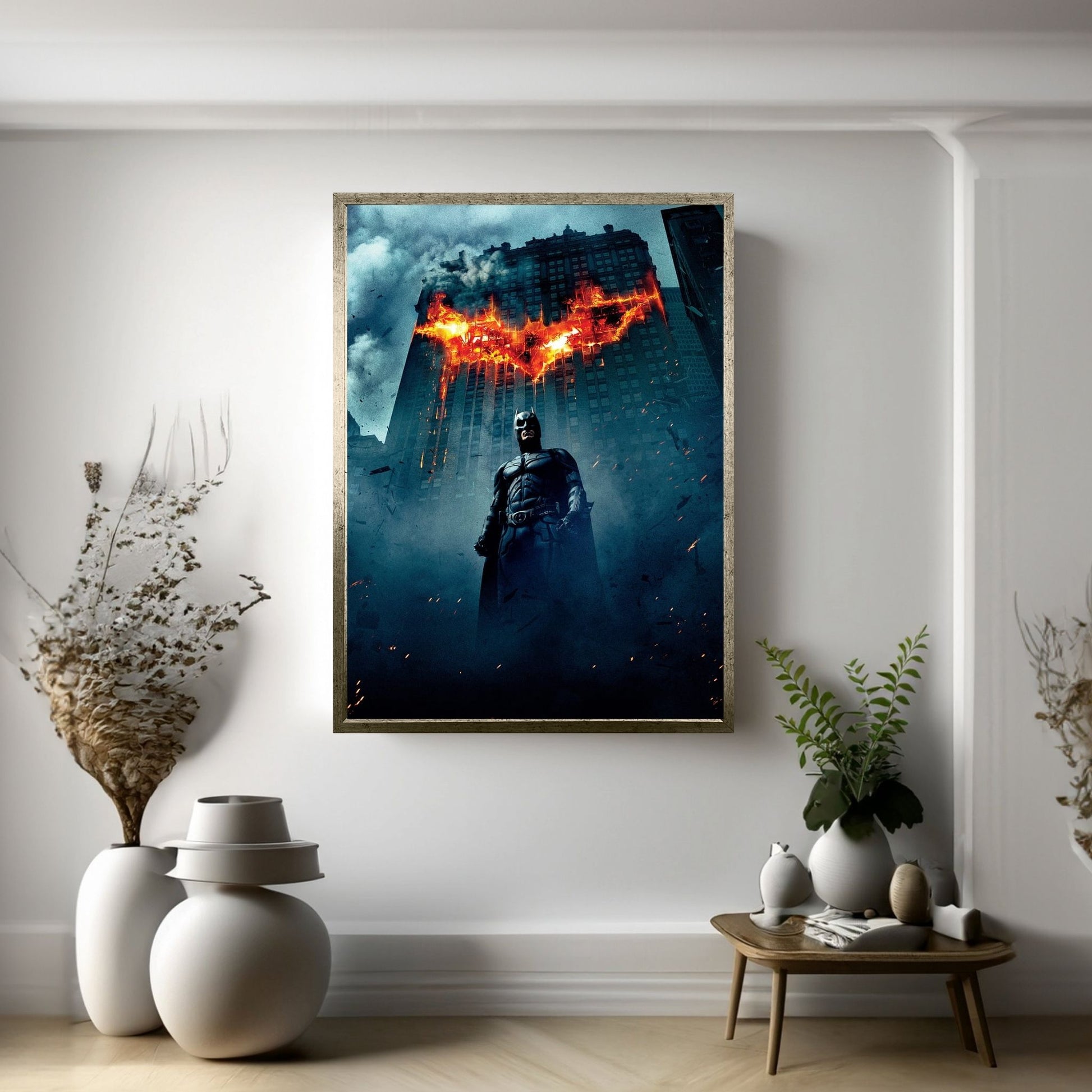 The Dark Knight Batman Canvas Wall Art - Y Canvas