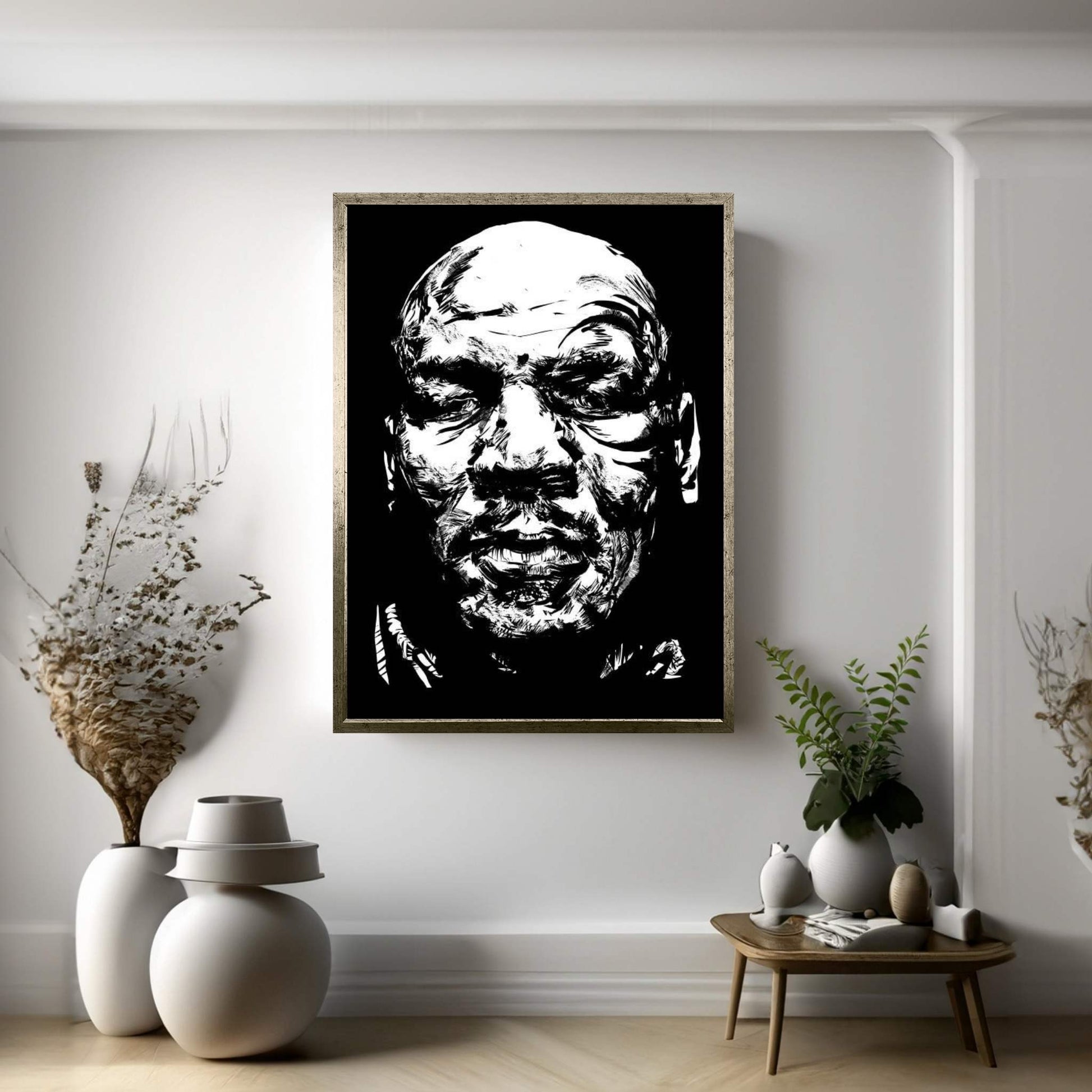 Mike Tyson Canvas Wall Art - Y Canvas