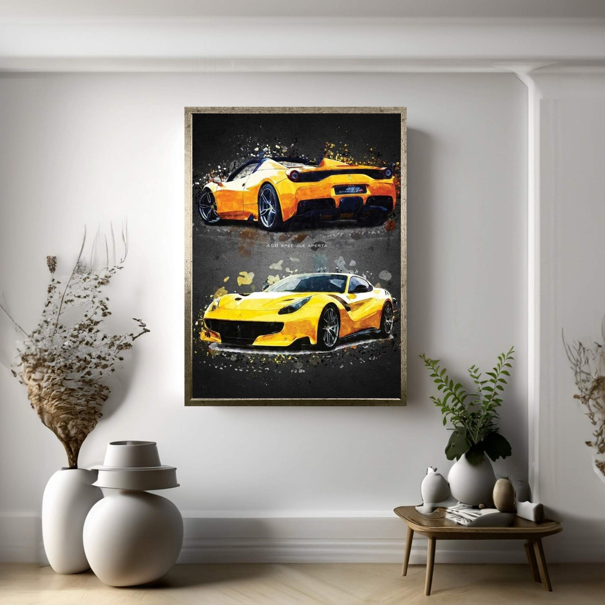 Ferrari 2A Canvas Wall Art - Y Canvas