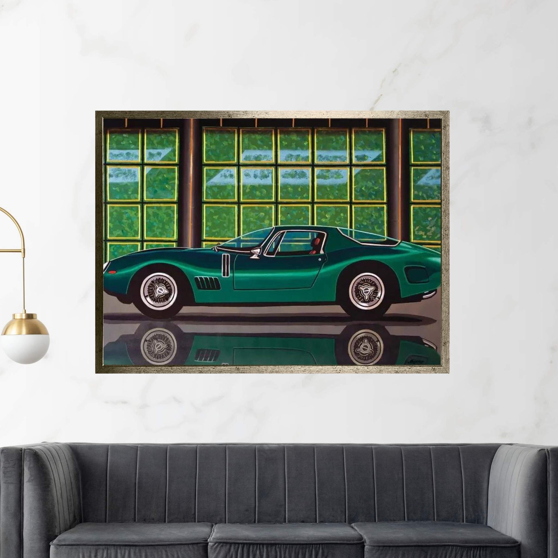 Bizarrinni 5300 Gt Strada Canvas Wall Art - Y Canvas