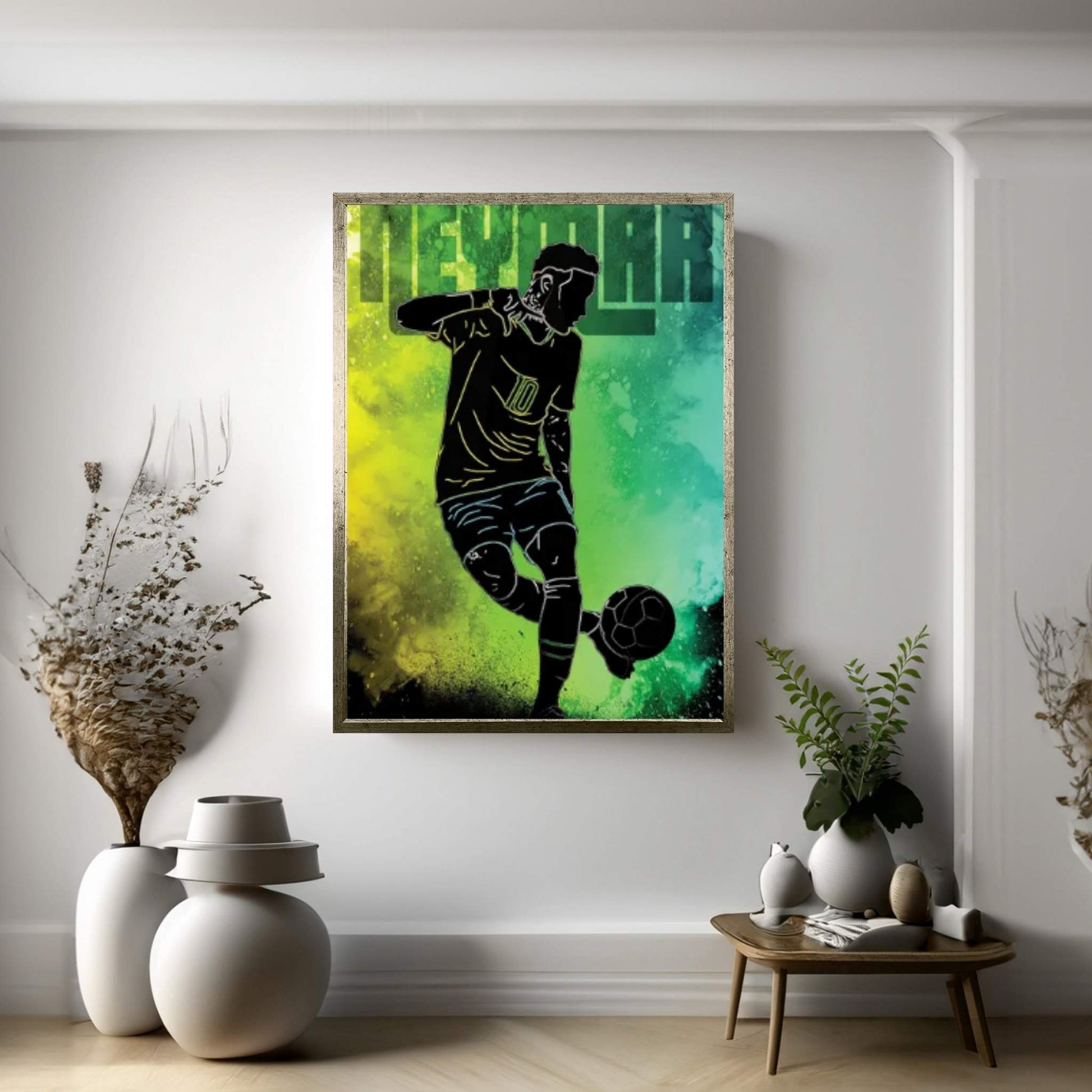 Soul Of Ney Canvas Wall Art - Y Canvas